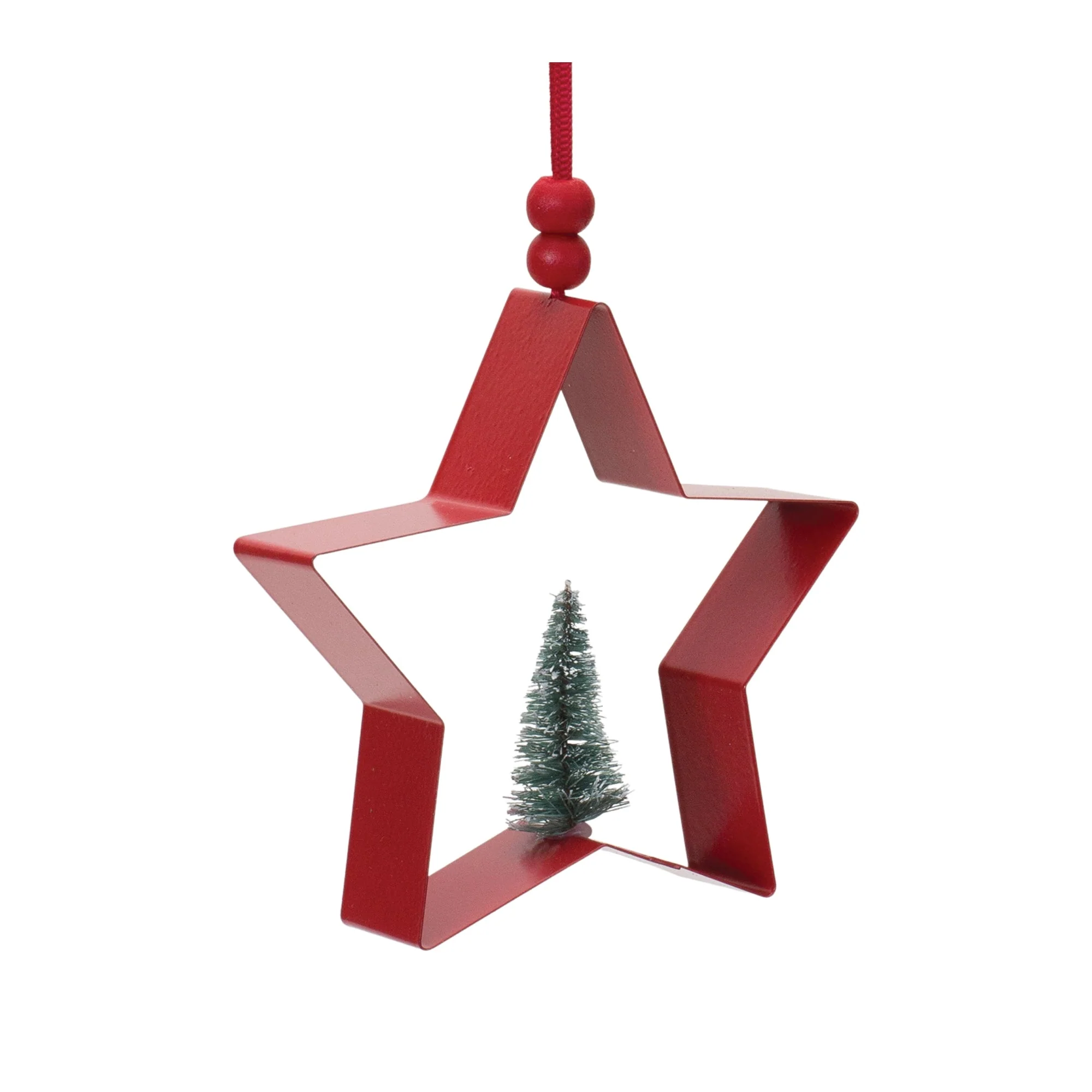 Star and Pine Tree Cookie Cutter Ornament (Set of 6) - Image 3