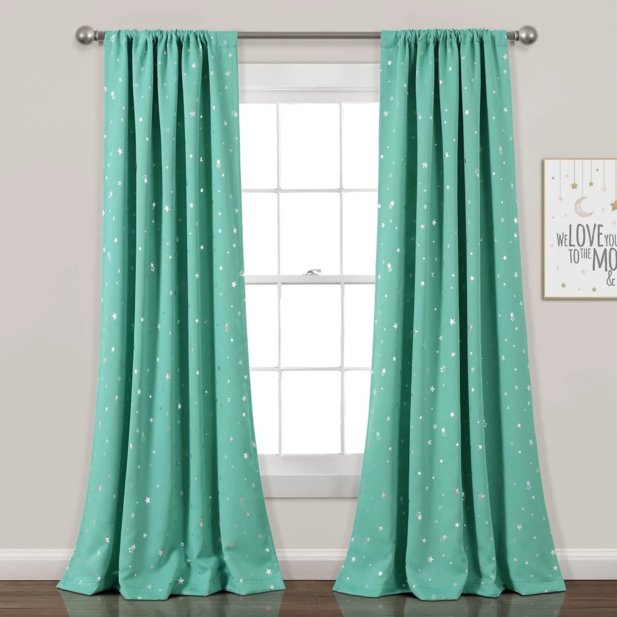 Star Blackout Window Curtain Set - Image 14