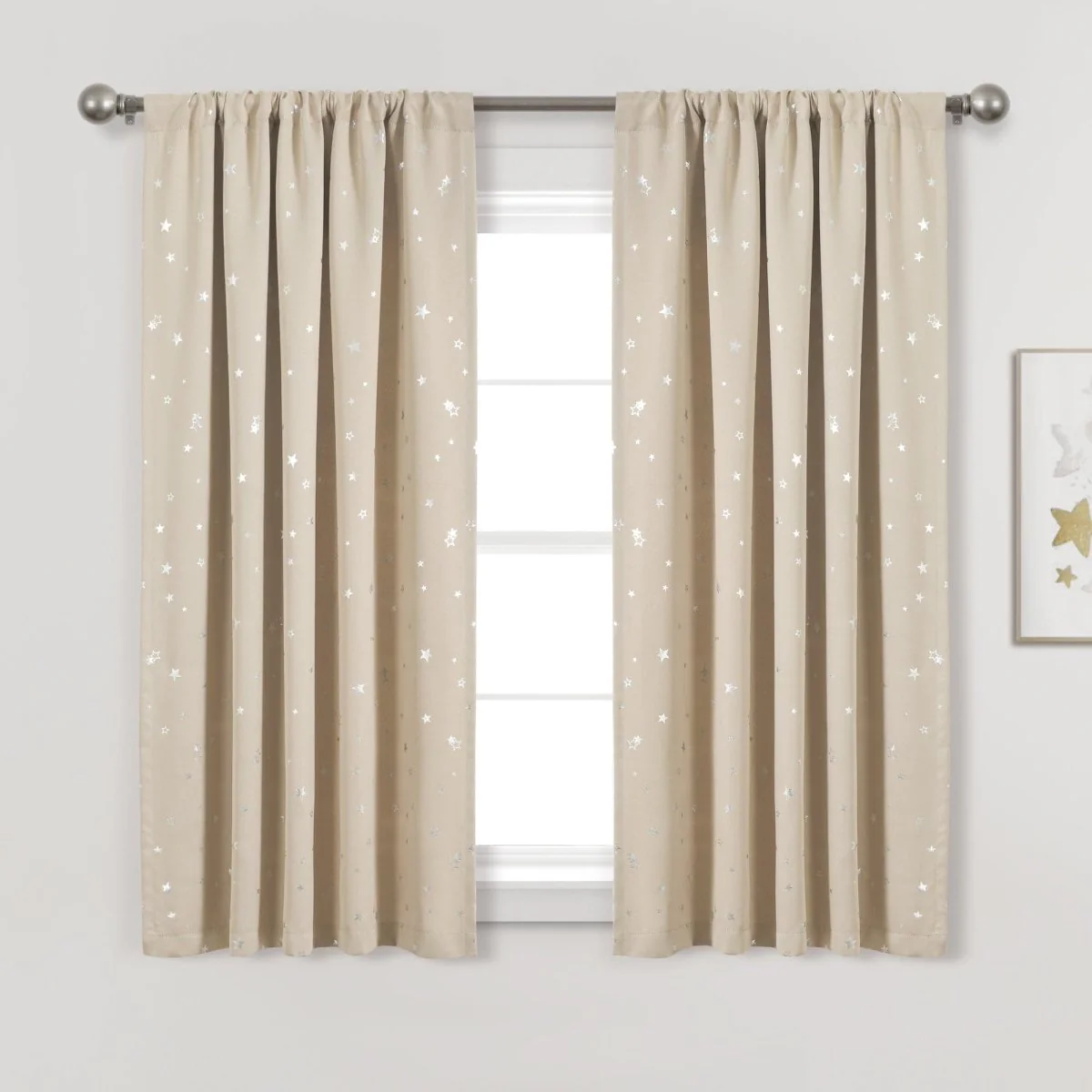 Star Blackout Window Curtain Set - Image 8