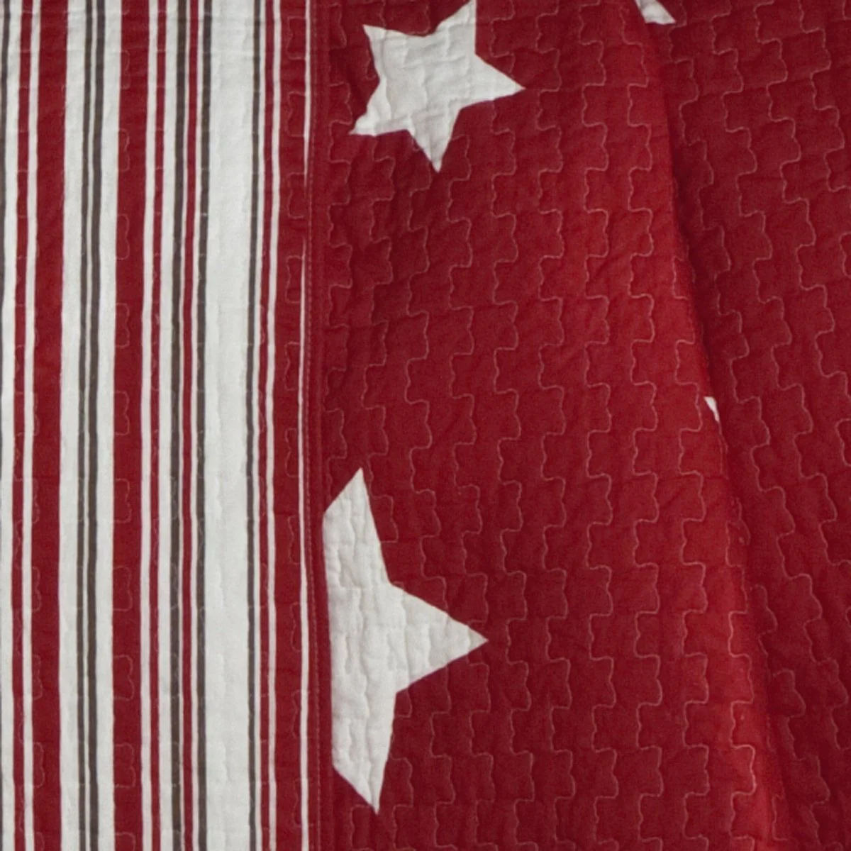 Star Reviersible 2 Piece Quilt Set Twin Size - Image 4