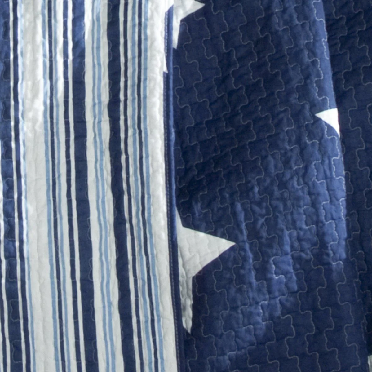 Star Reviersible 2 Piece Quilt Set Twin Size - Image 6