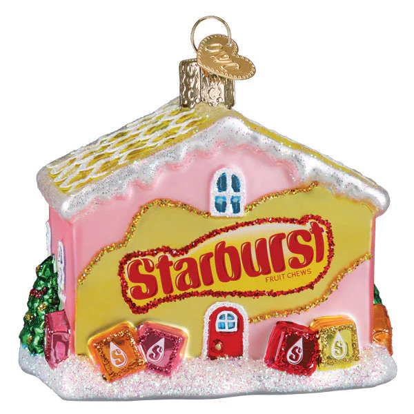 Starburst Cottage Christmas Ornament - Image 2