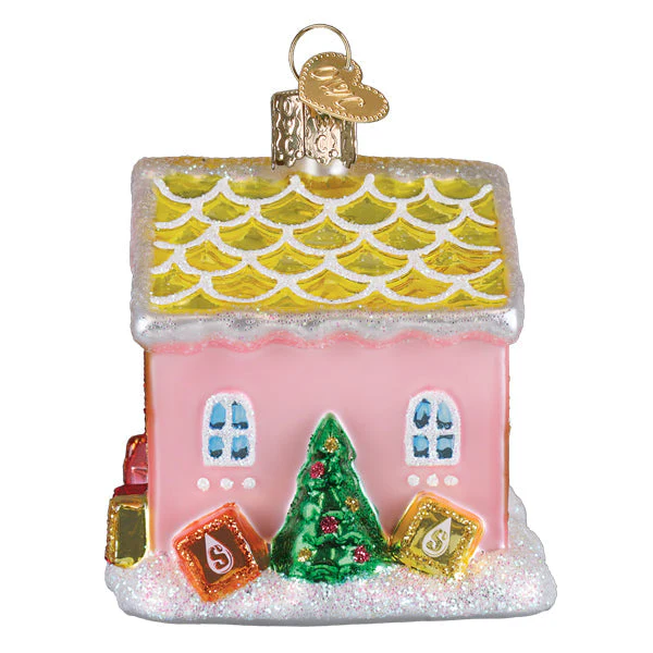 Starburst Cottage Christmas Ornament - Image 4
