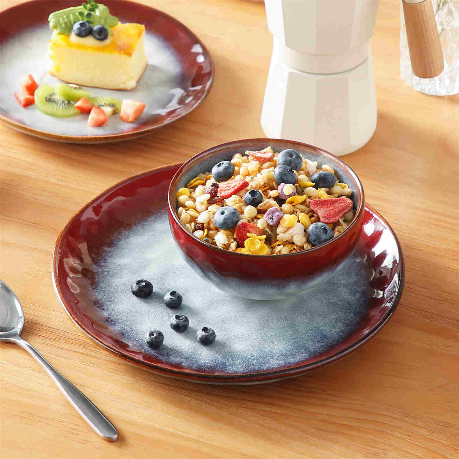 Starry 12 Piece Petite Dinnerware Set - Image 17