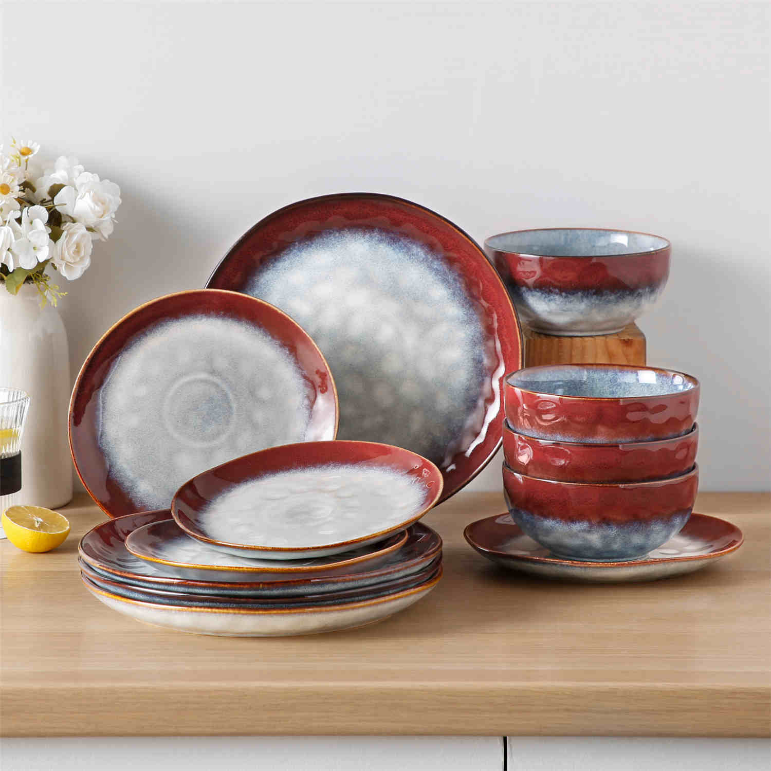 Starry 12 Piece Petite Dinnerware Set - Image 18