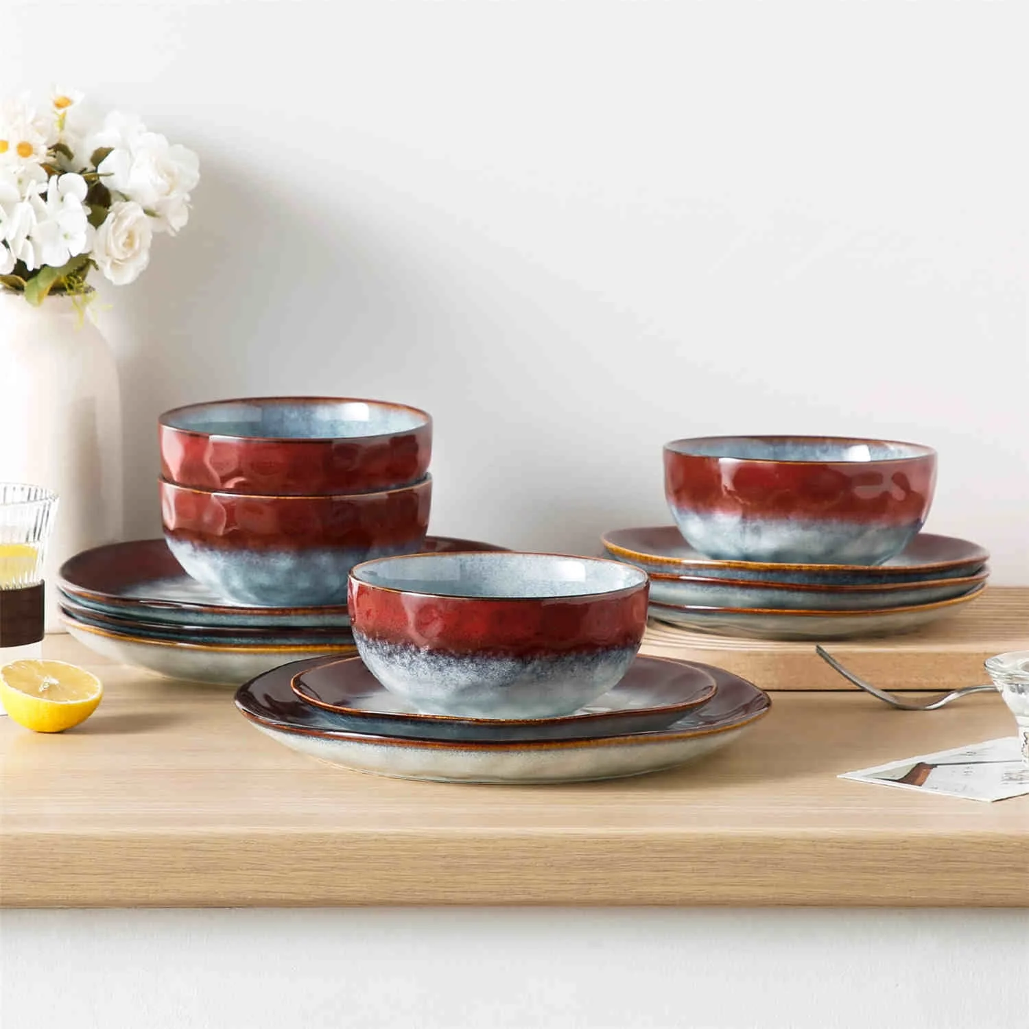 Starry 12 Piece Petite Dinnerware Set - Image 19
