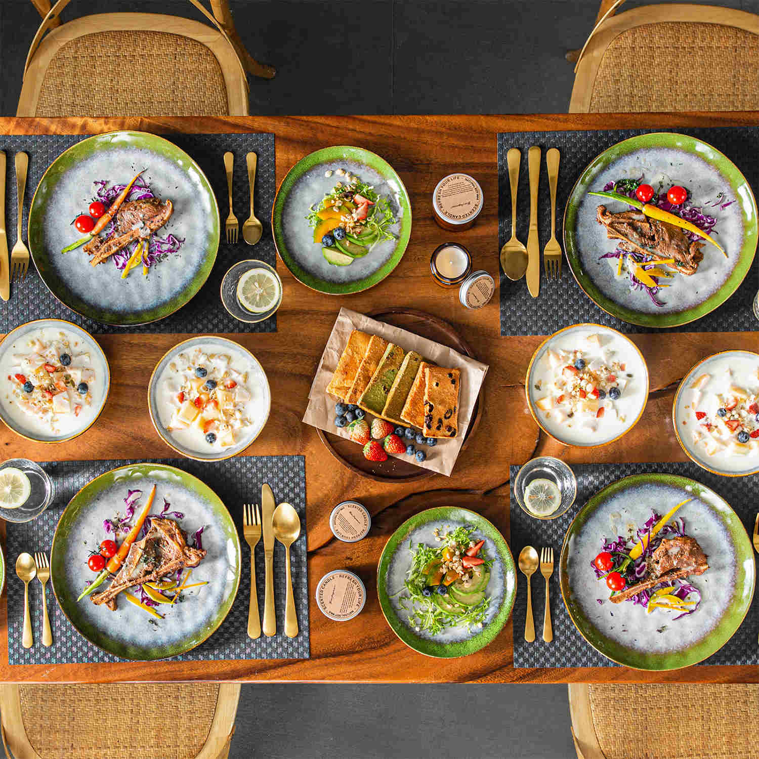 Starry 16 Piece Dinnerware Set - Image 21