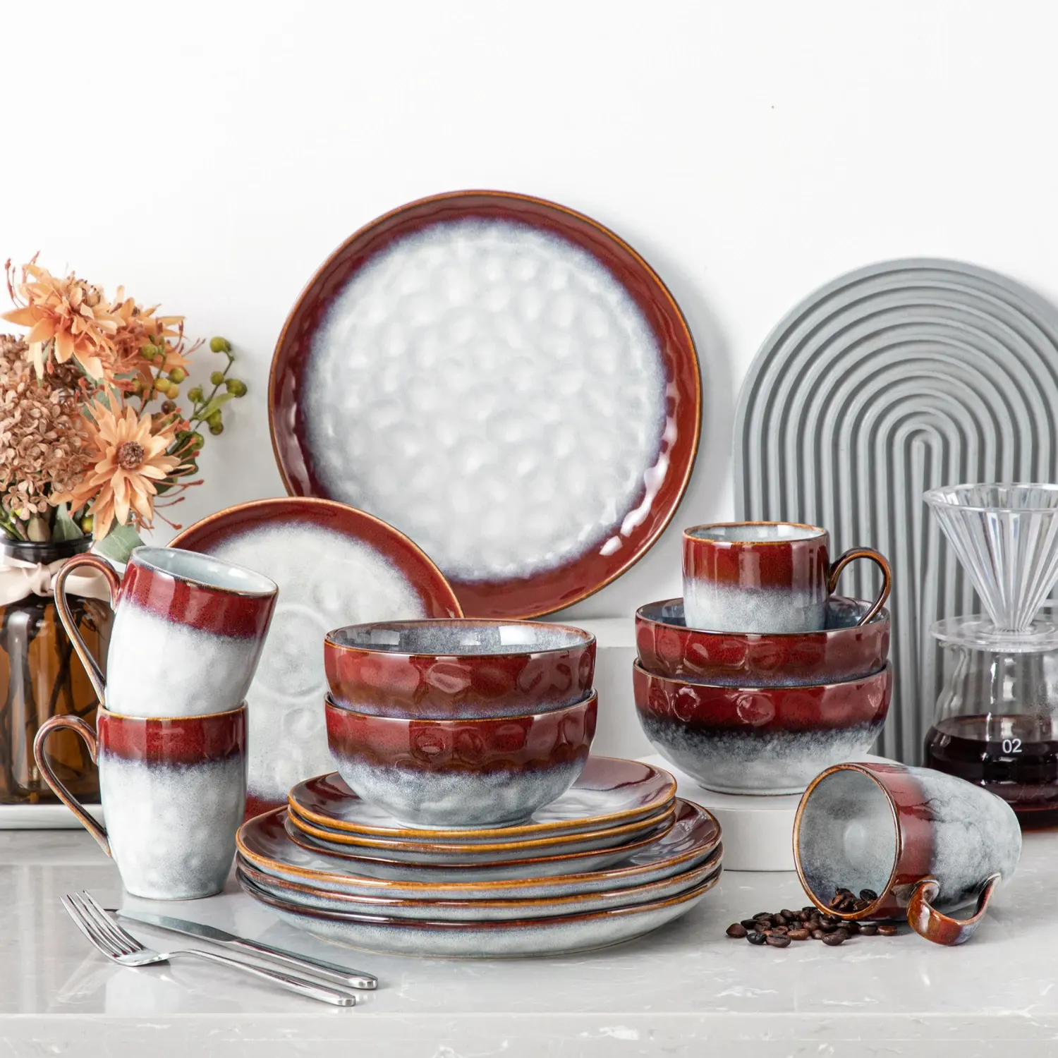 Starry 16 Piece Dinnerware Set - Image 23