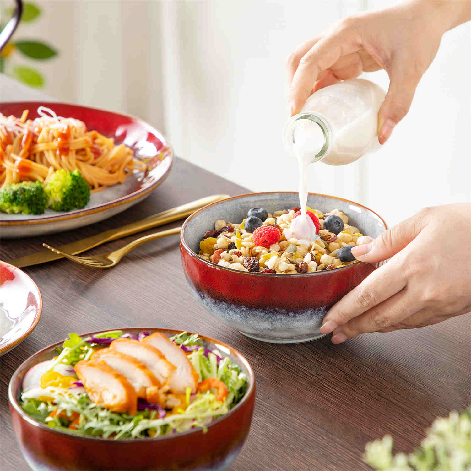 Starry 16 Piece Dinnerware Set - Image 24