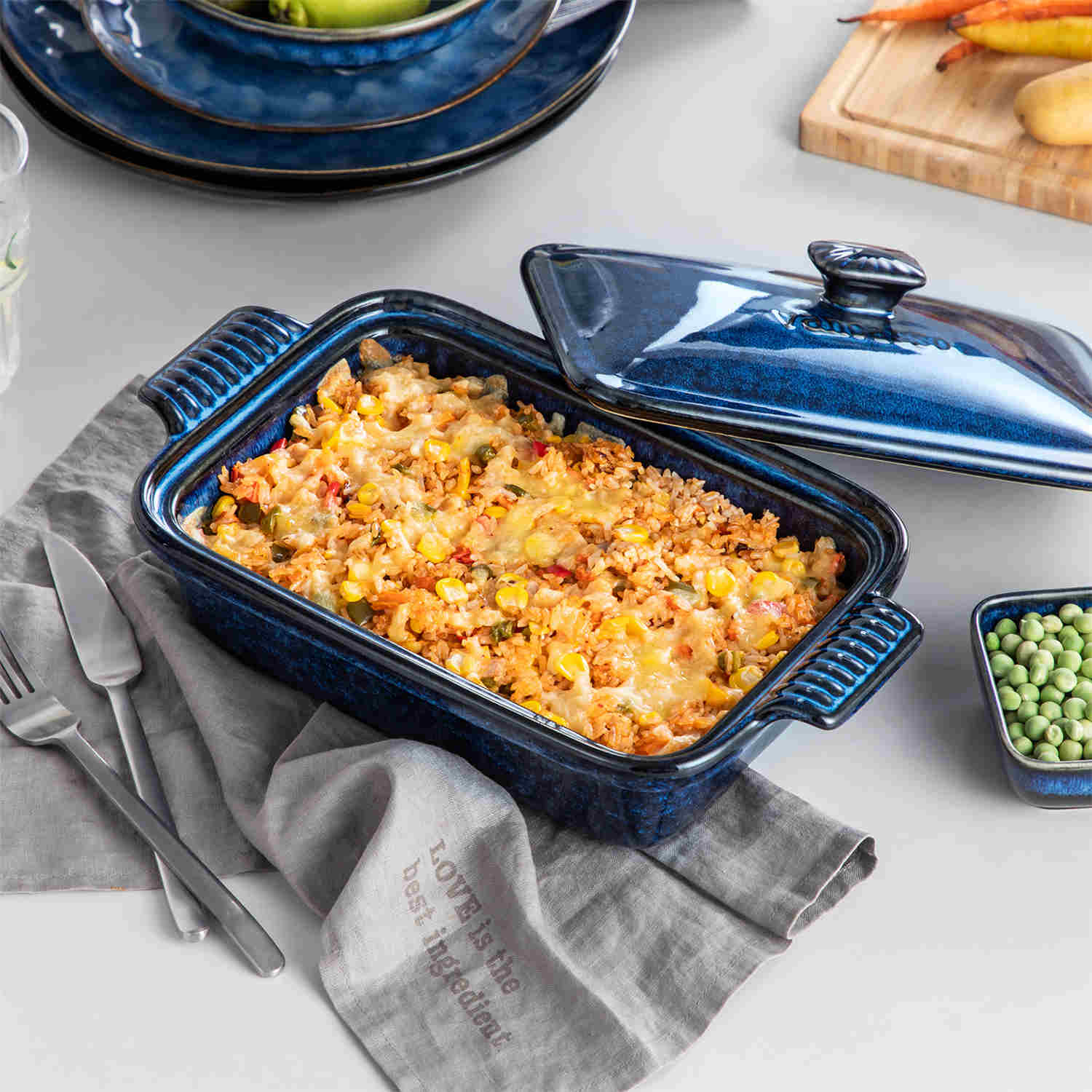 Starry Casserole With Lid 1.9QT - Image 5