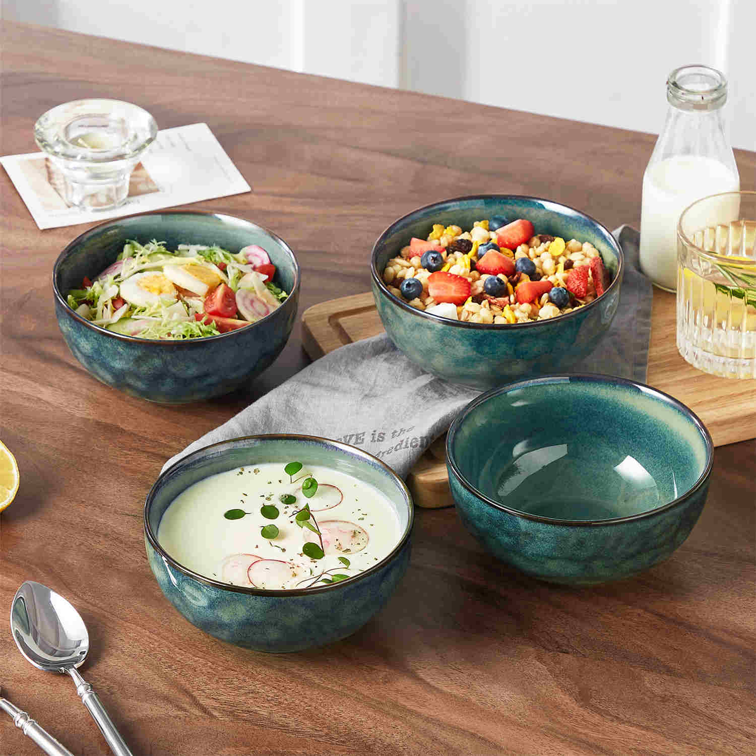 Starry Petite Cereal Bowls Set of 4 - Image 10