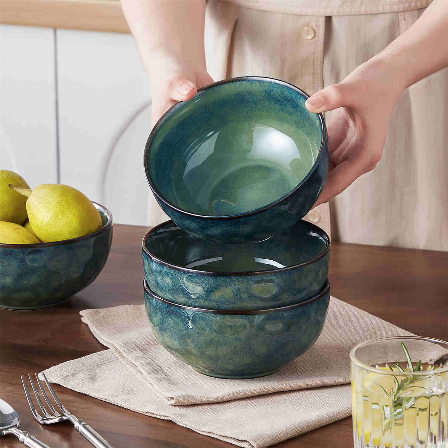 Starry Petite Cereal Bowls Set of 4 - Image 11