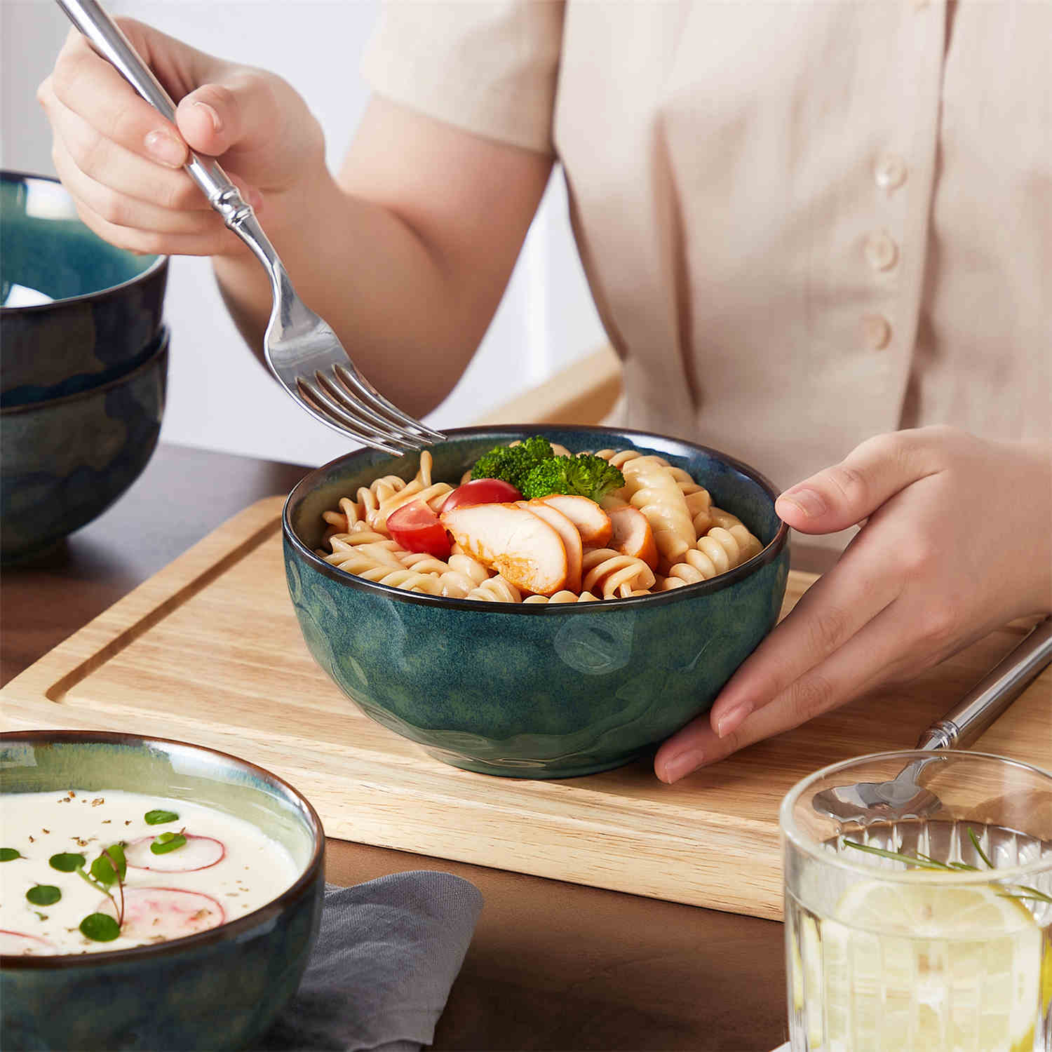 Starry Petite Cereal Bowls Set of 4 - Image 12