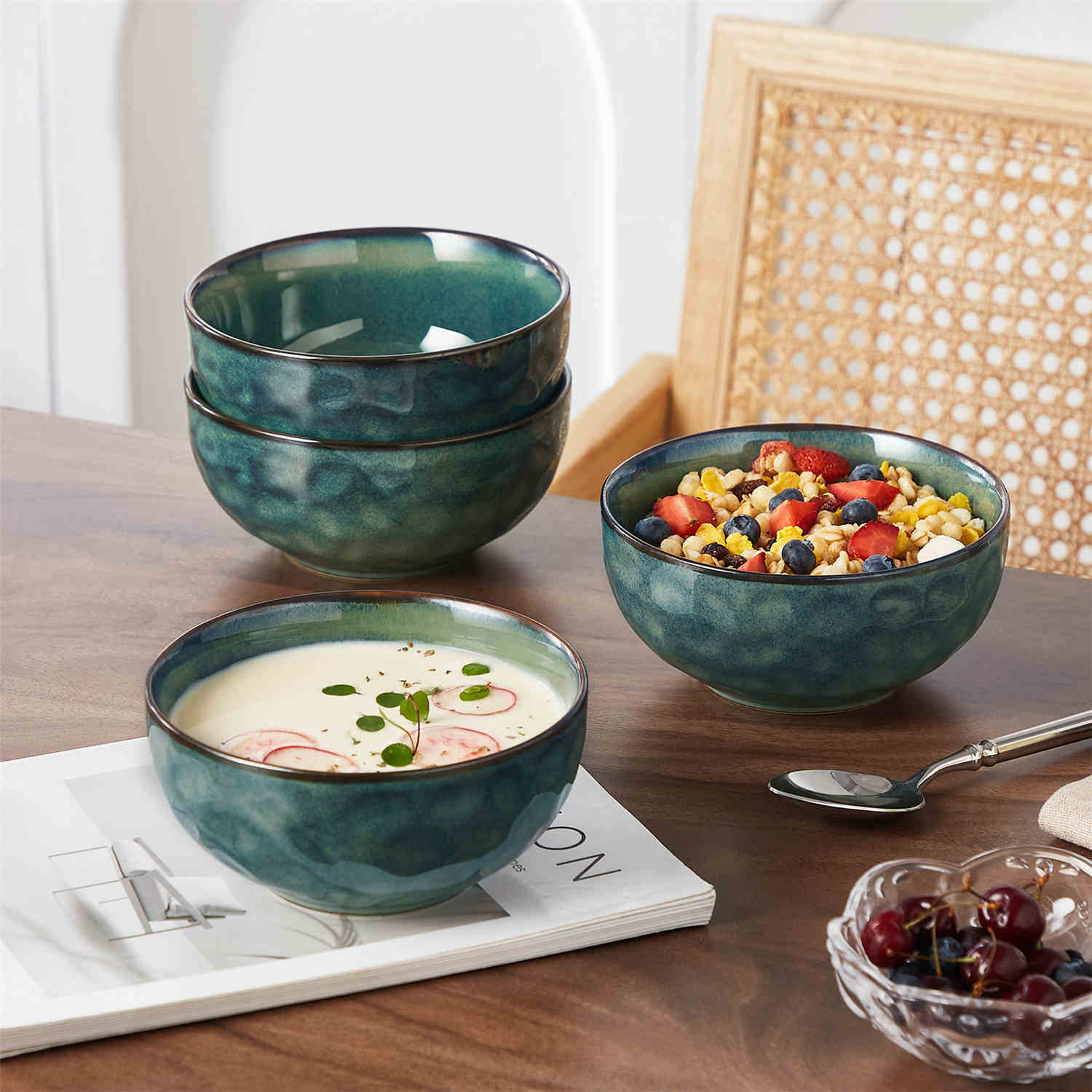 Starry Petite Cereal Bowls Set of 4 - Image 15