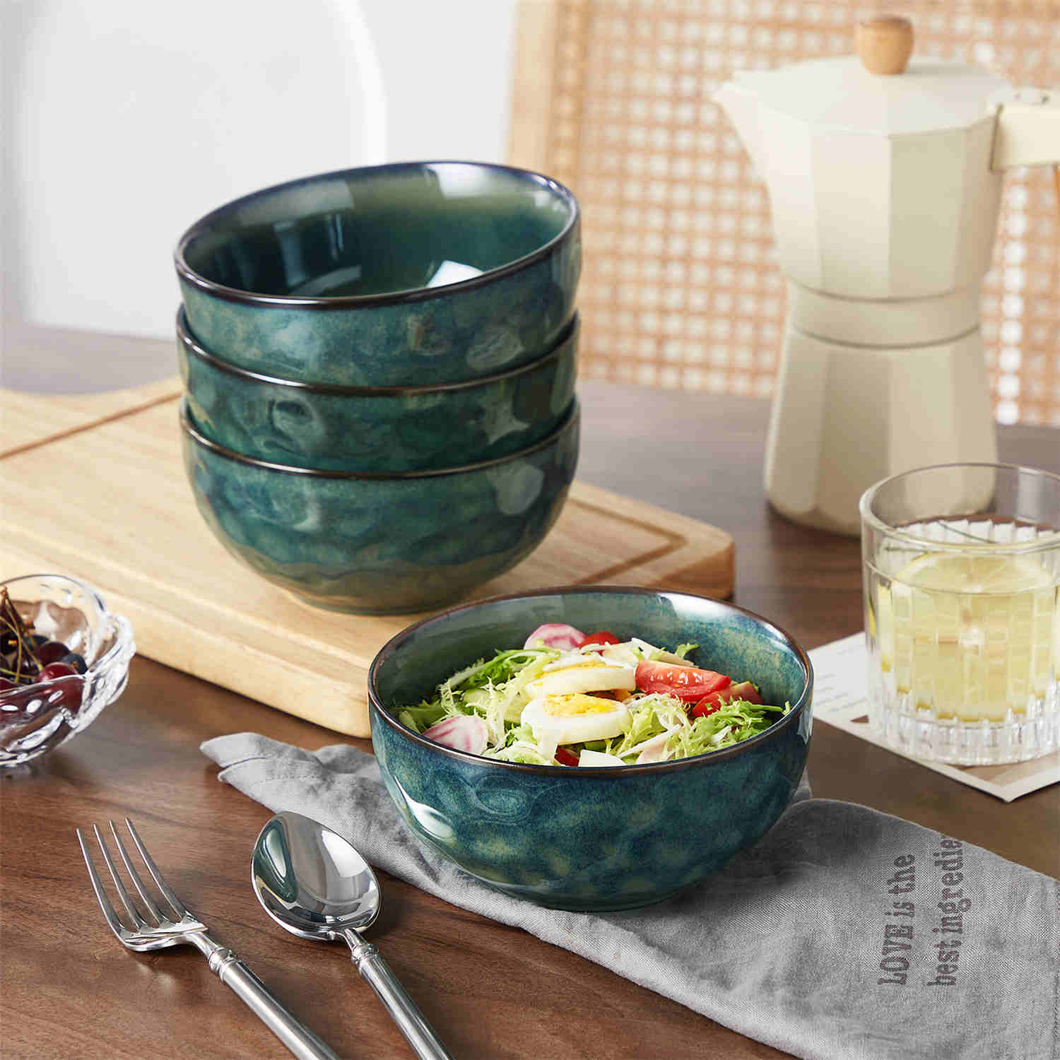 Starry Petite Cereal Bowls Set of 4 - Image 16