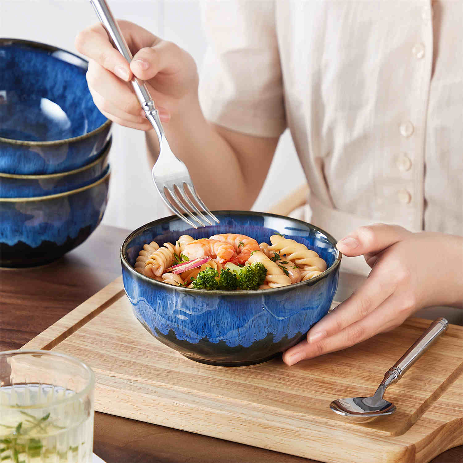 Starry Petite Cereal Bowls Set of 4 - Image 4