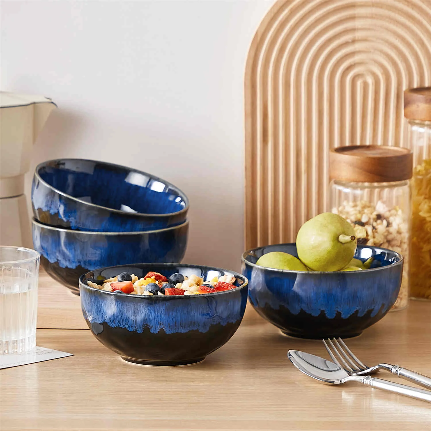 Starry Petite Cereal Bowls Set of 4 - Image 6