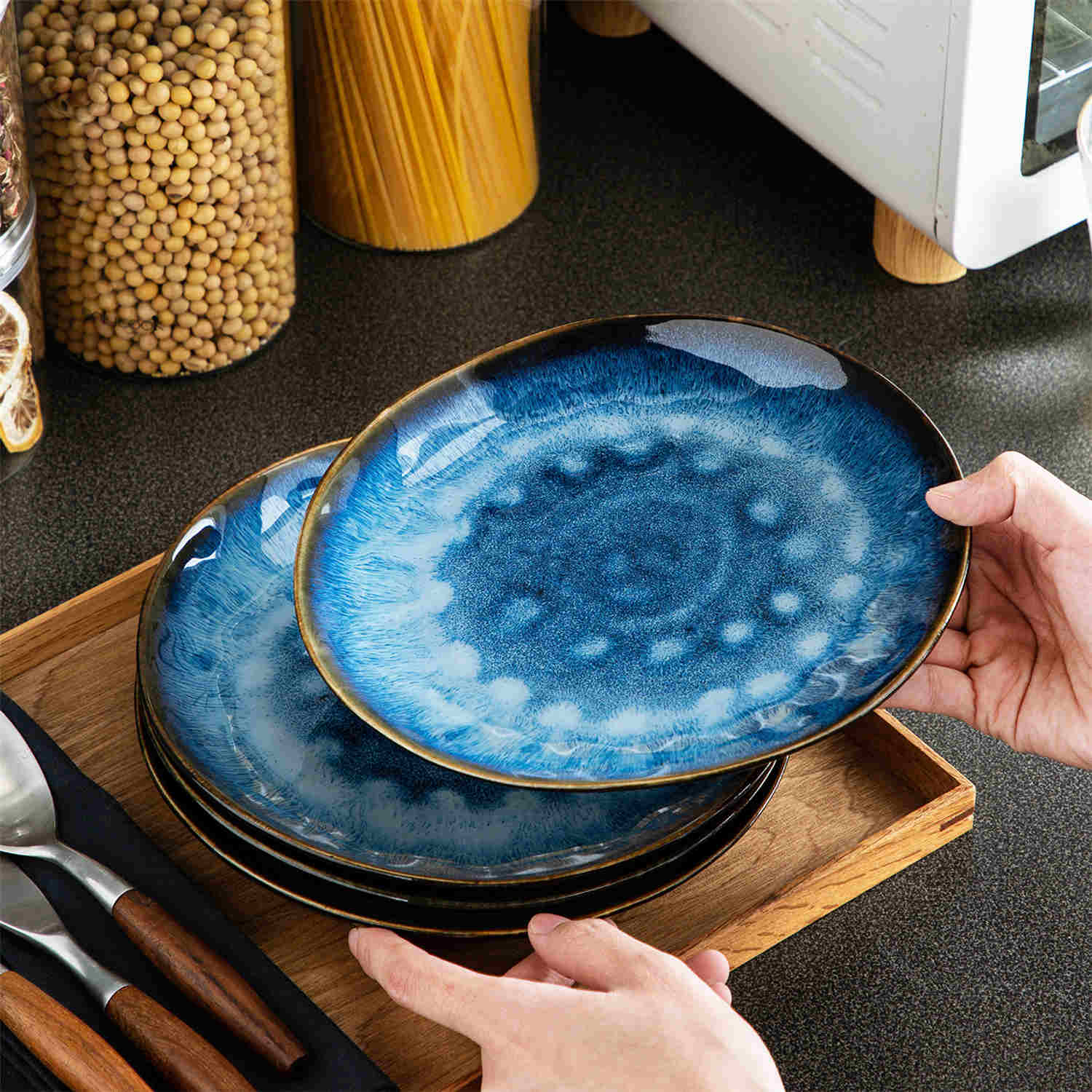 Starry Salad Plates Set of 4 - Image 5
