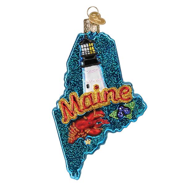 State Of Maine Ornament - Image 3