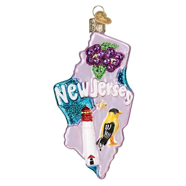 State Of New Jersey Ornament - Image 3