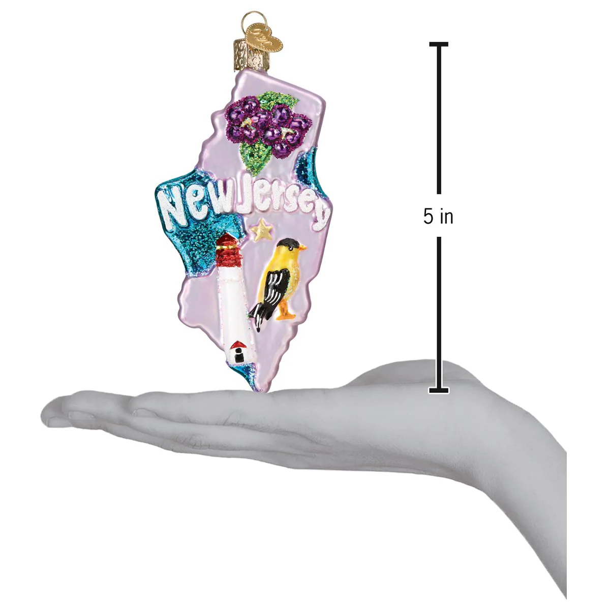State Of New Jersey Ornament - Image 6