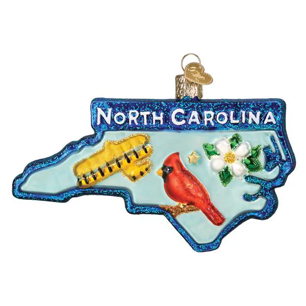 State of North Carolina Ornament - Image 3