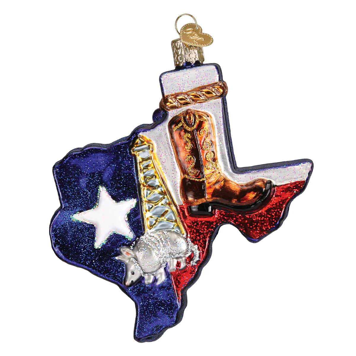 State Of Texas Ornament 4x4 Inch - Image 4