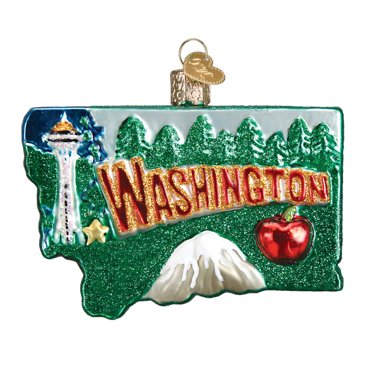 State Of Washington Ornament - Image 3
