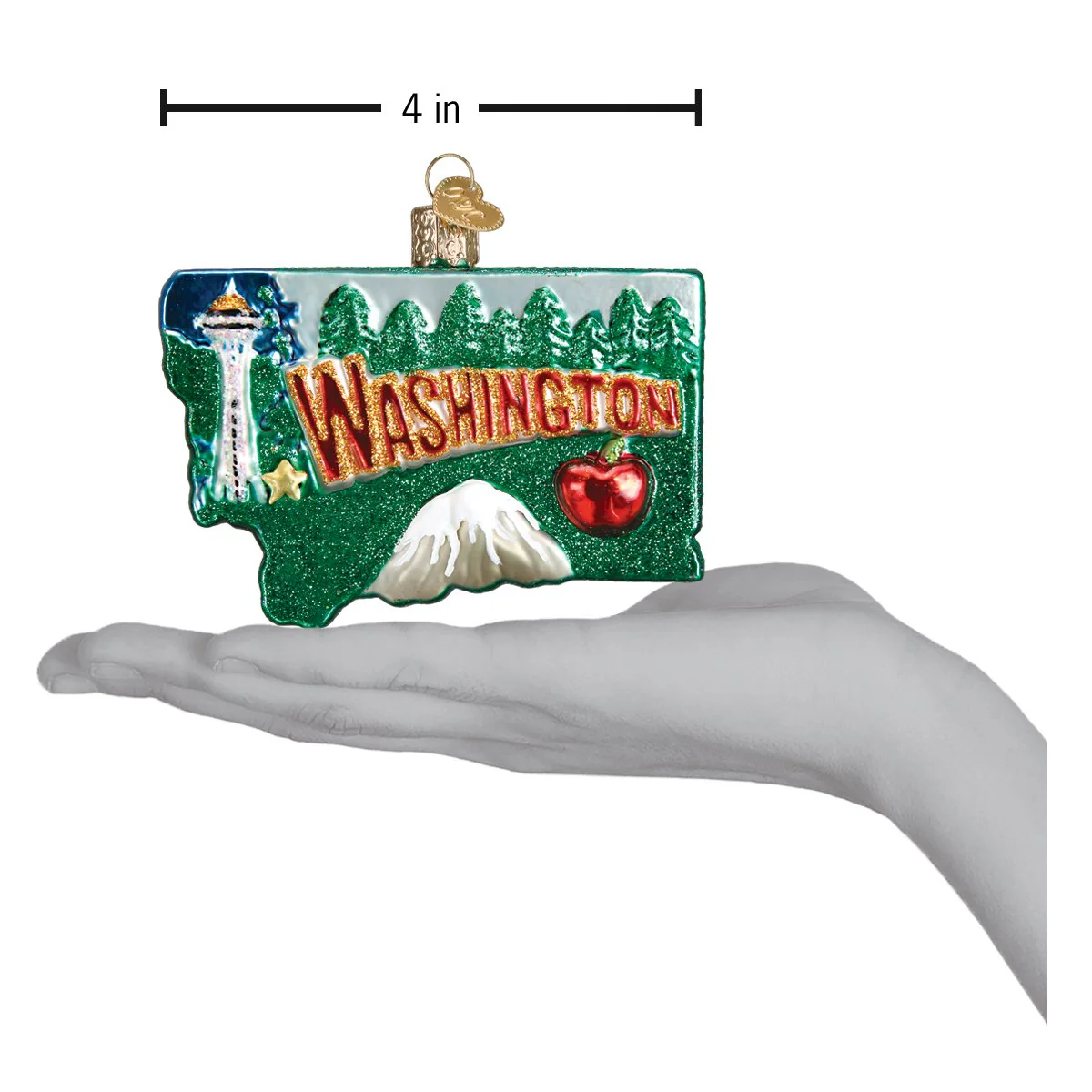 State Of Washington Ornament - Image 6