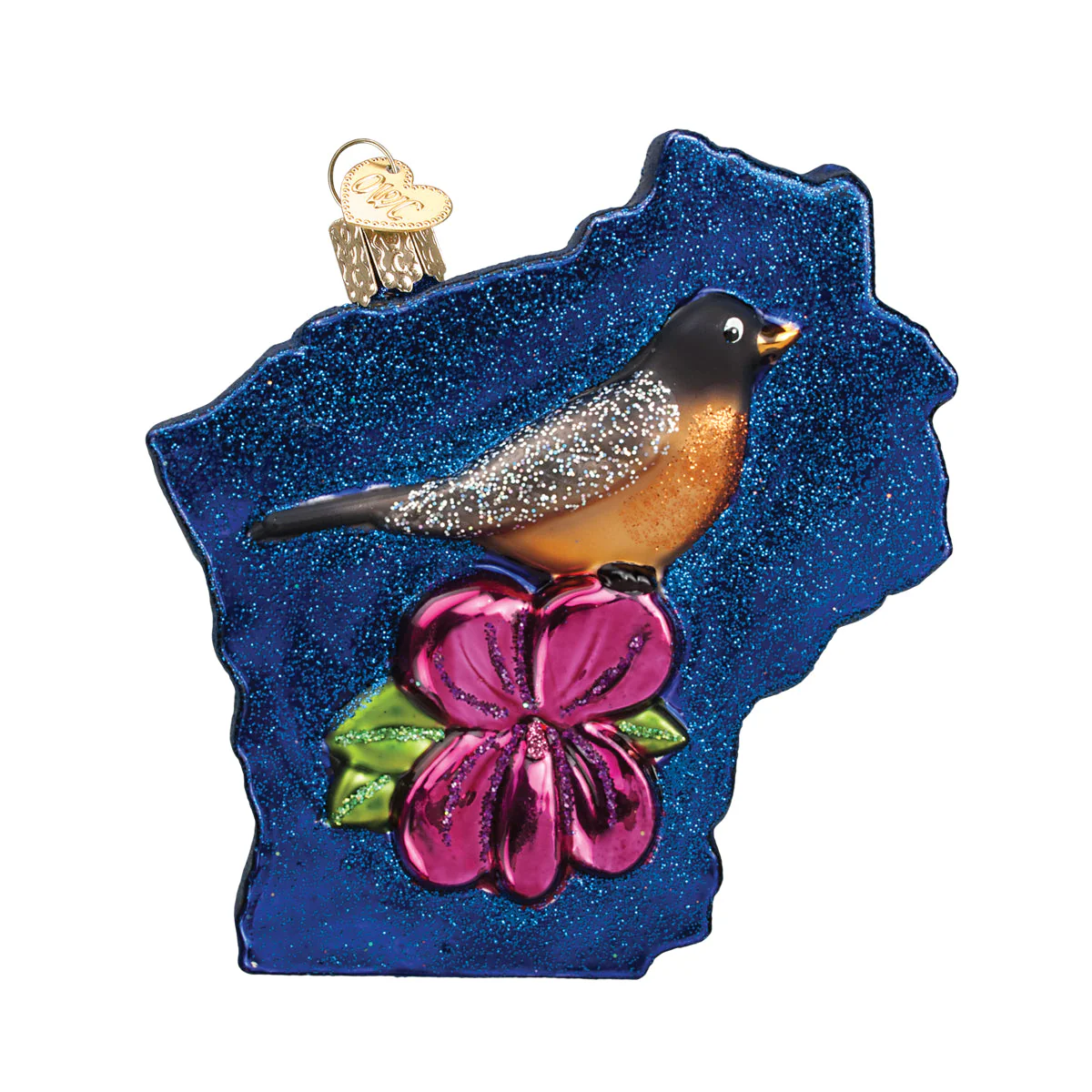 State Of Wisconsin Ornament - Image 4