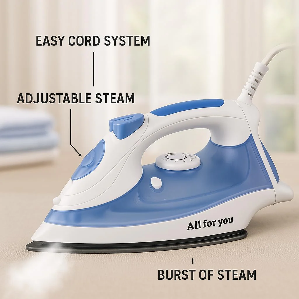 Steam Iron with Ceramic Soleplate - Image 13