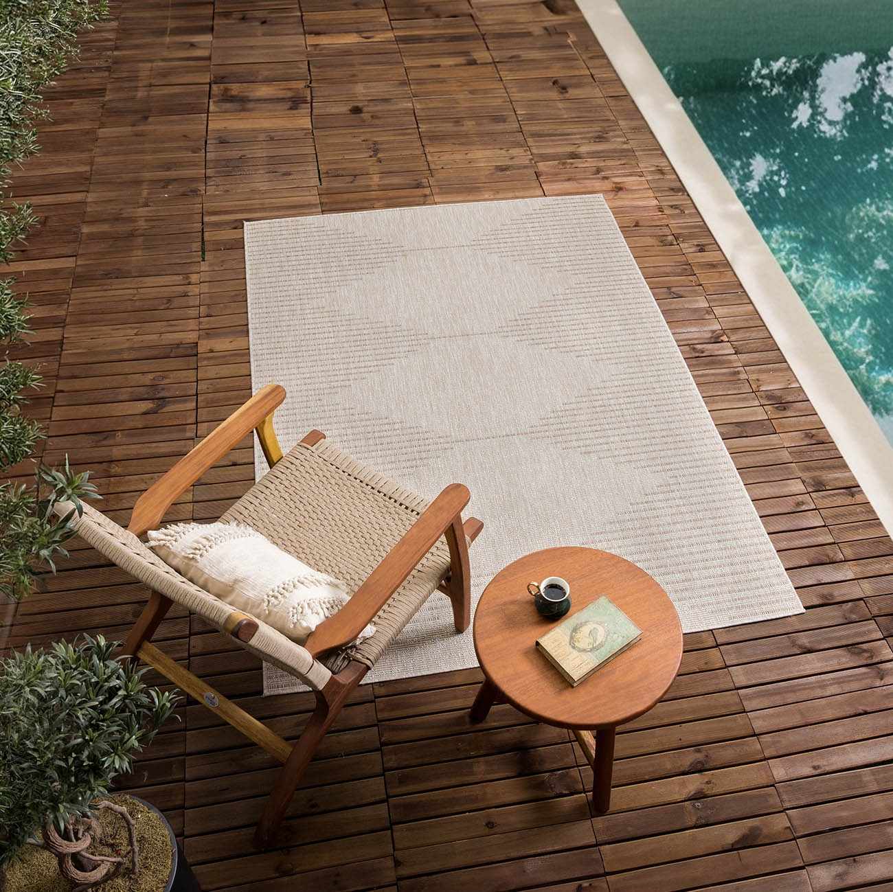 Stephan Beige Outdoor Rug - Image 11