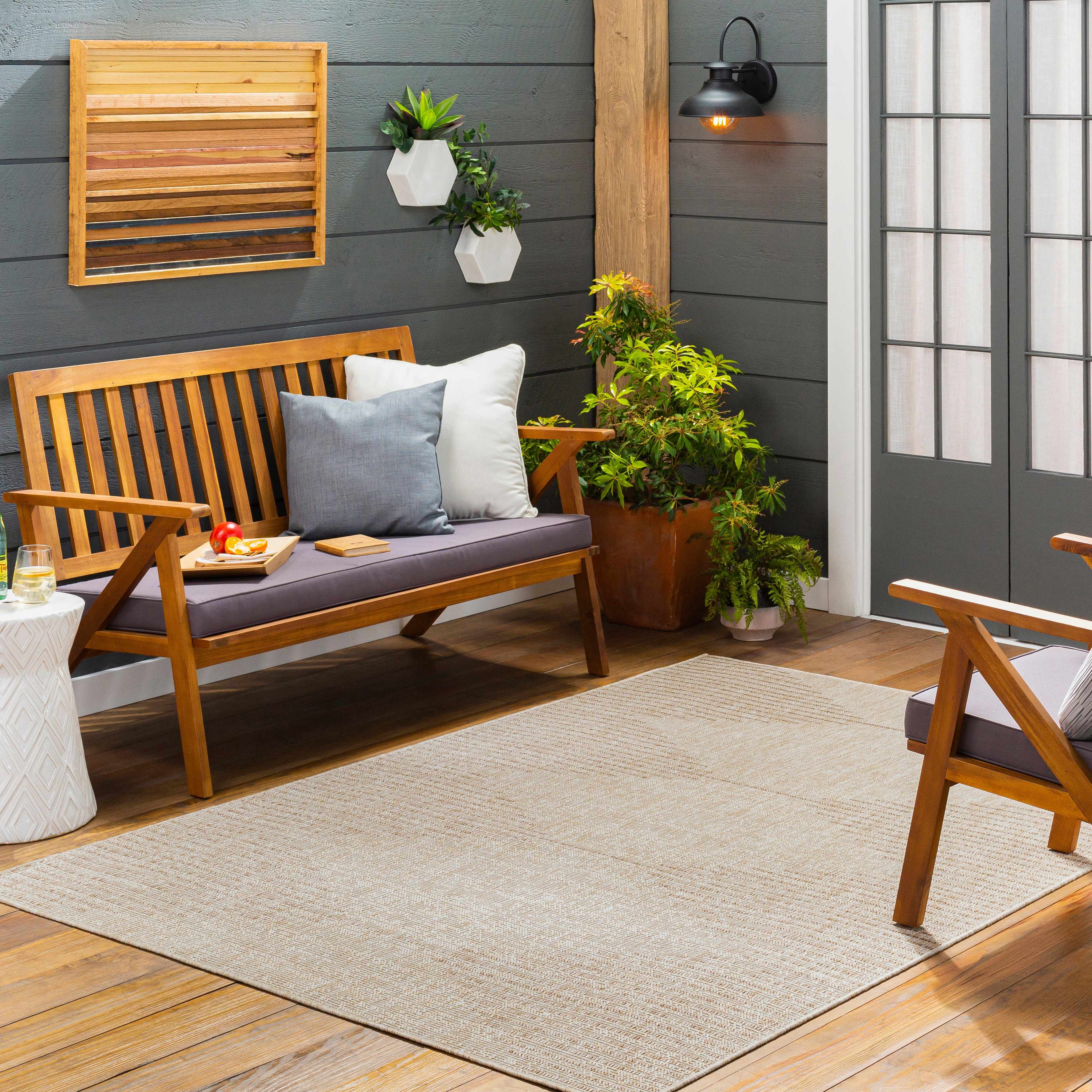 Stephan Beige Outdoor Rug - Image 3