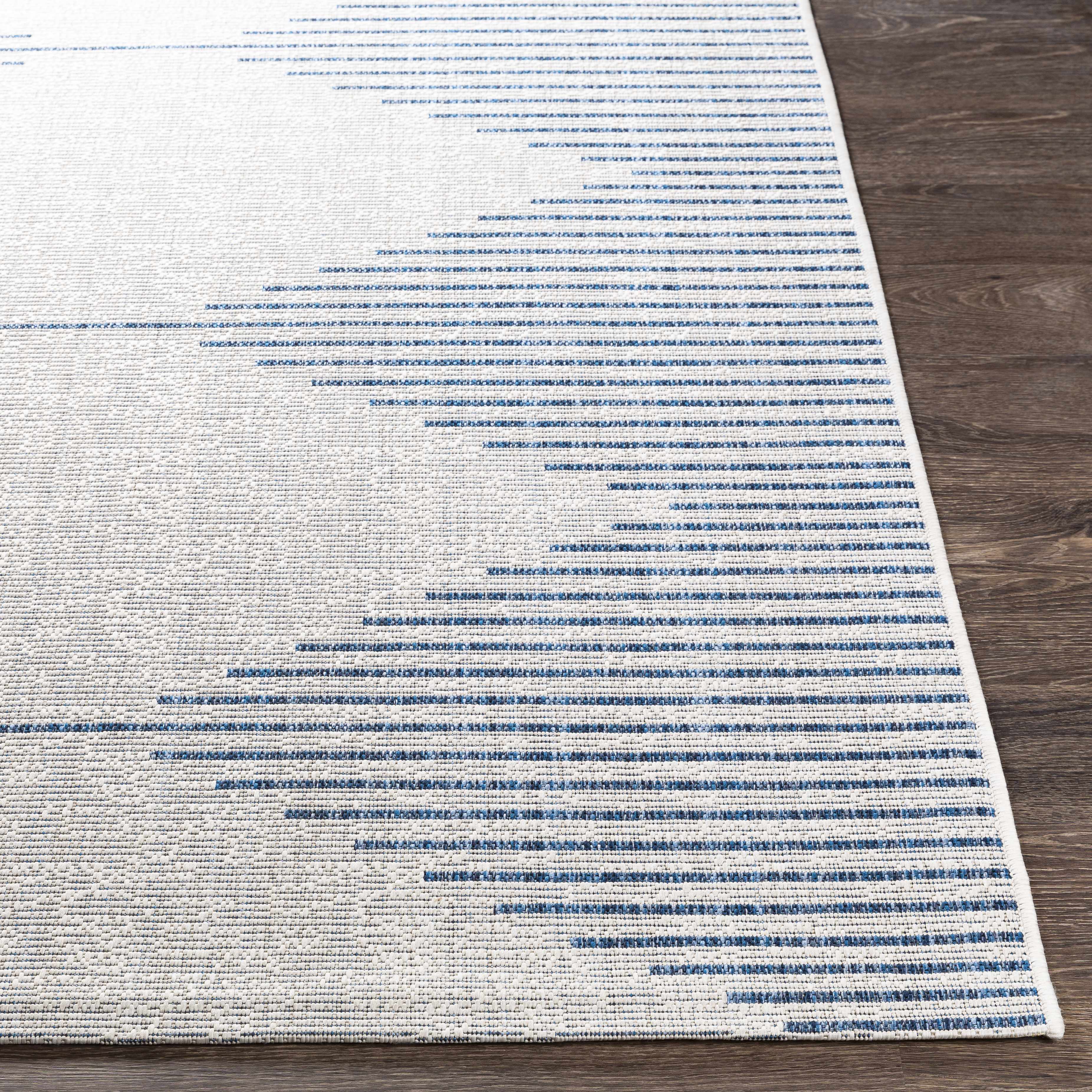 Stephan Blue & Cream Outdoor Rug - Image 11