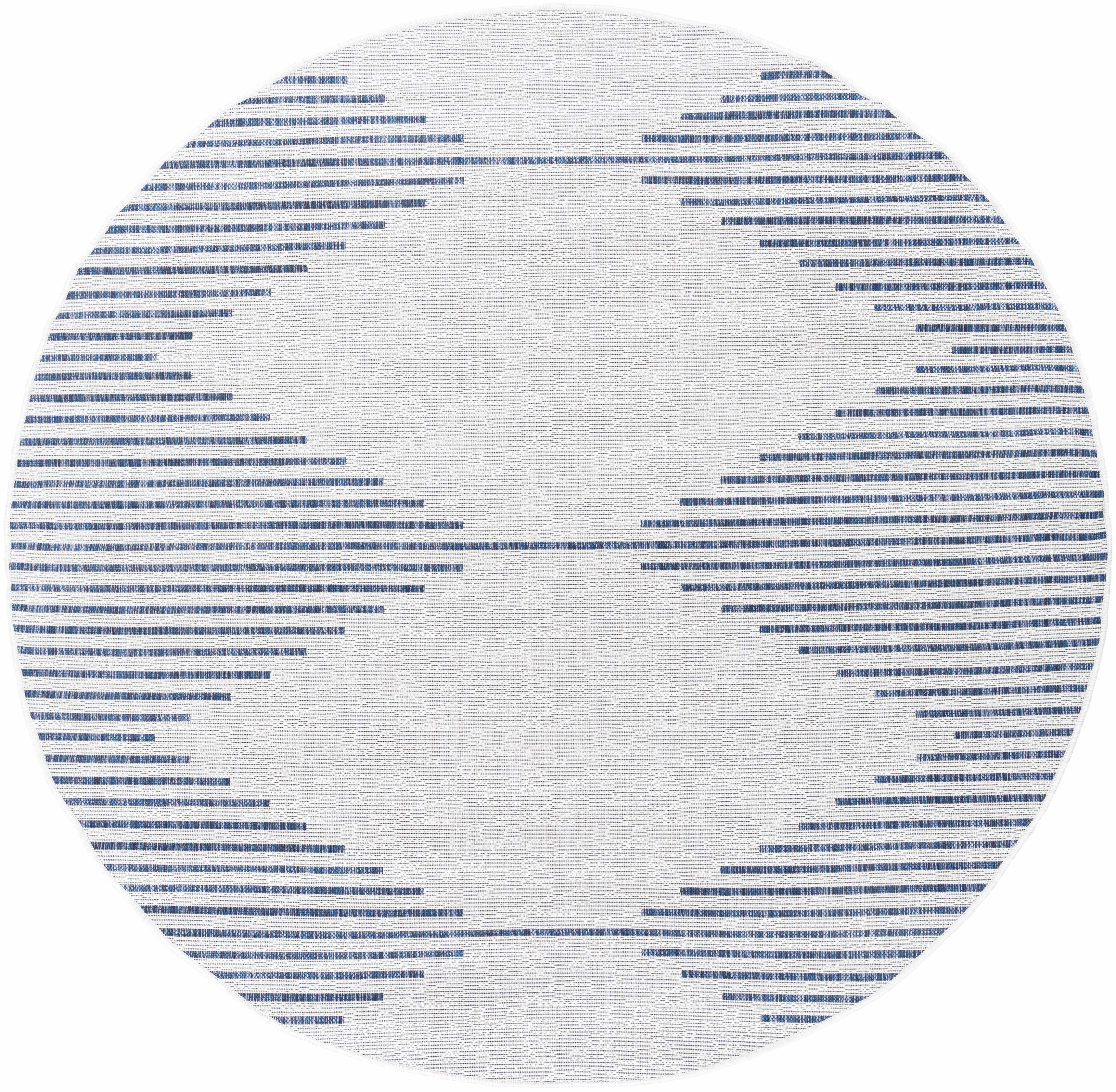 Stephan Blue & Cream Outdoor Rug - Image 3
