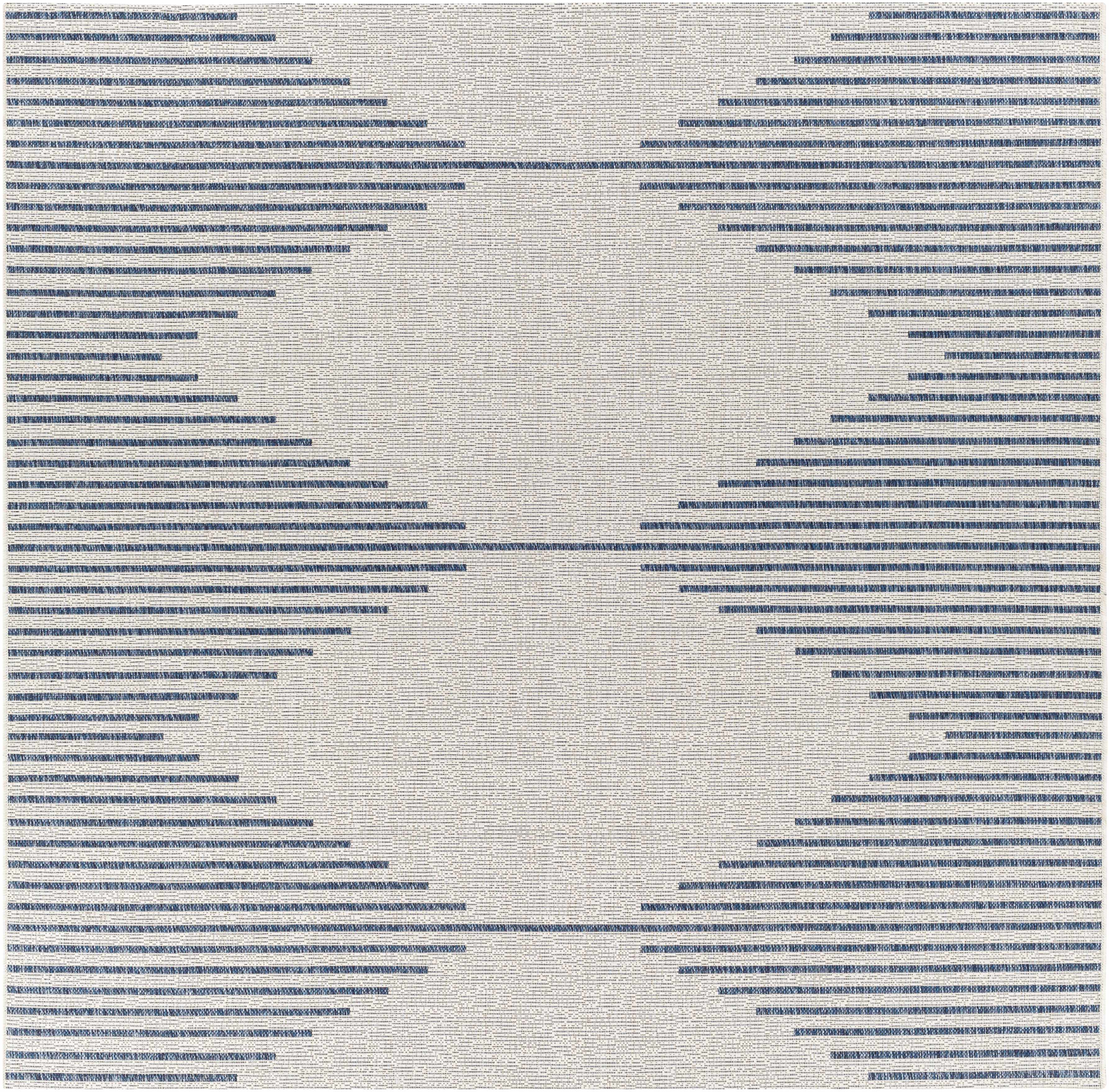 Stephan Blue & Cream Outdoor Rug - Image 4