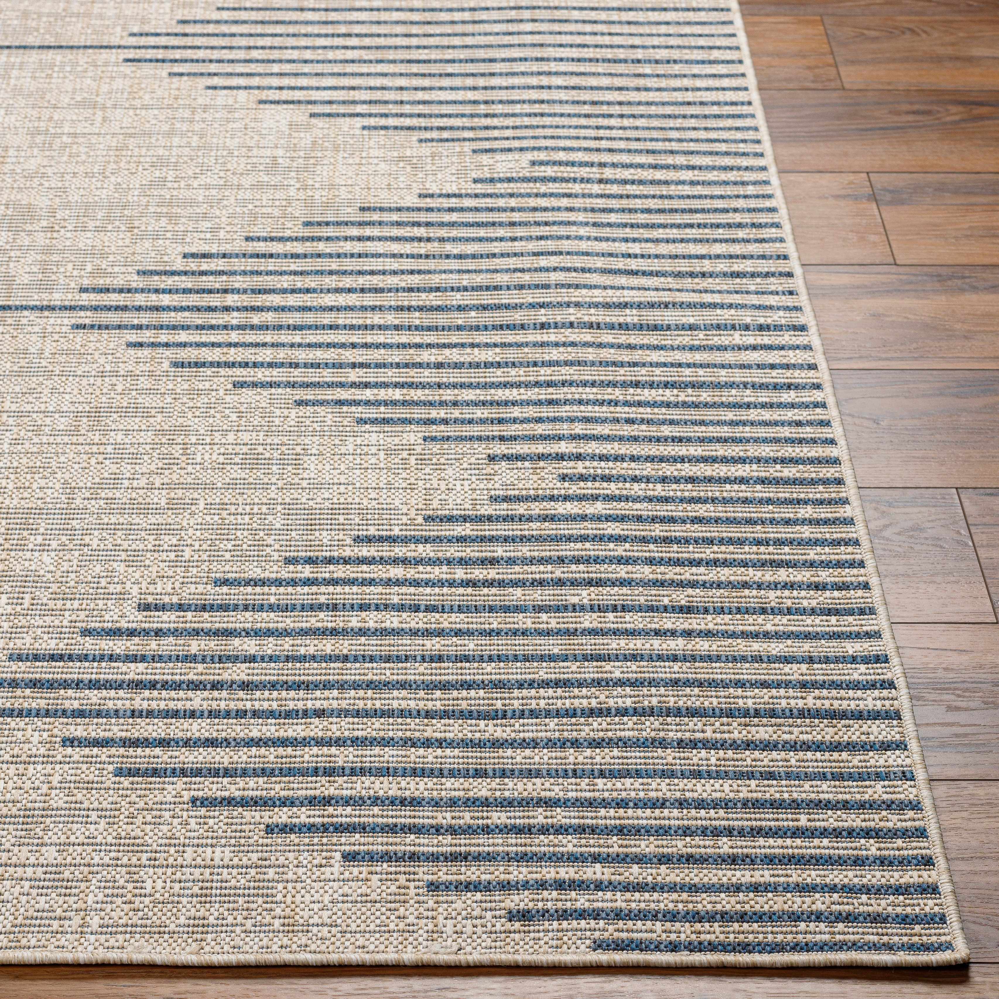 Stephan Blue & Gray Outdoor Rug - Image 4