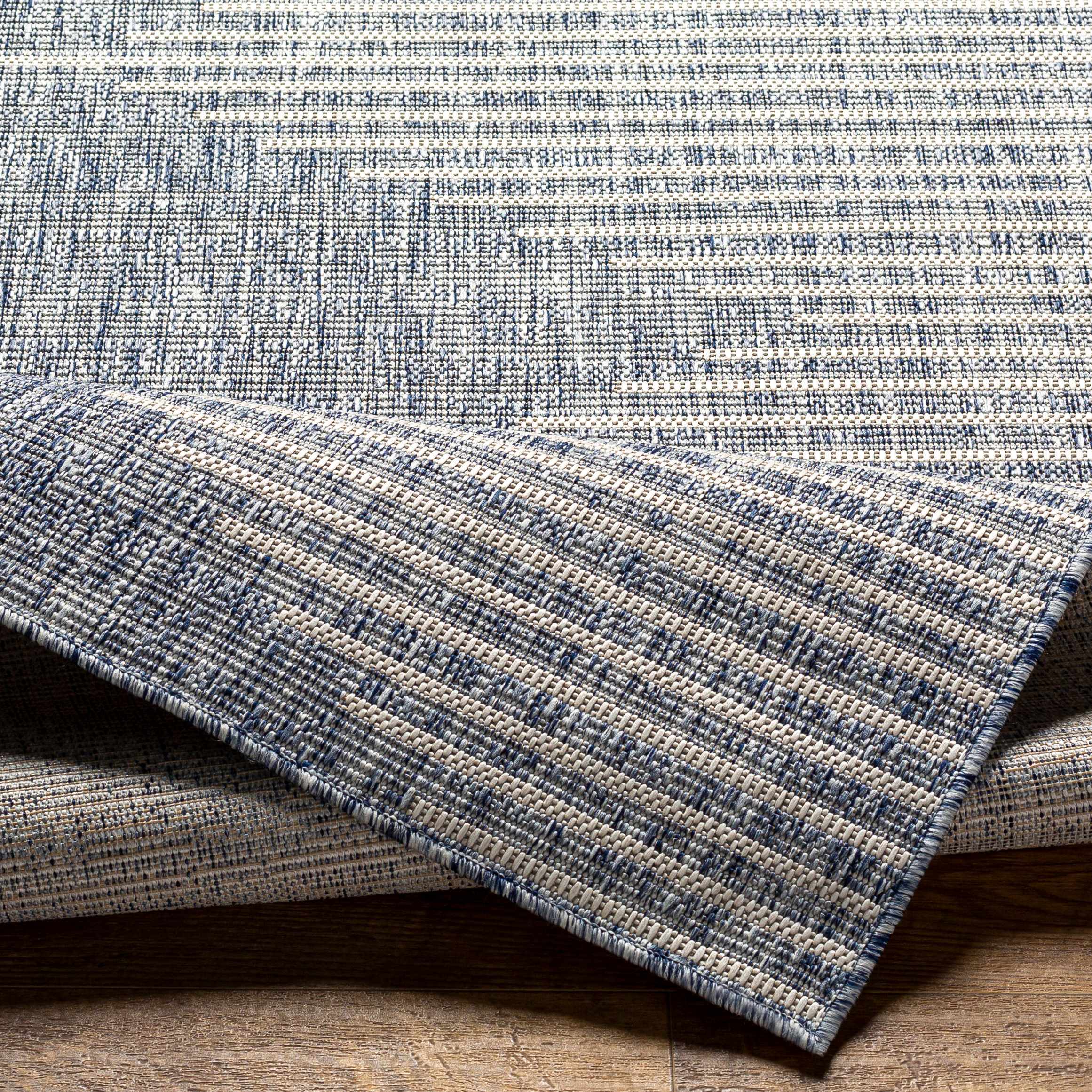 Stephan Blue Outdoor Rug - Image 5