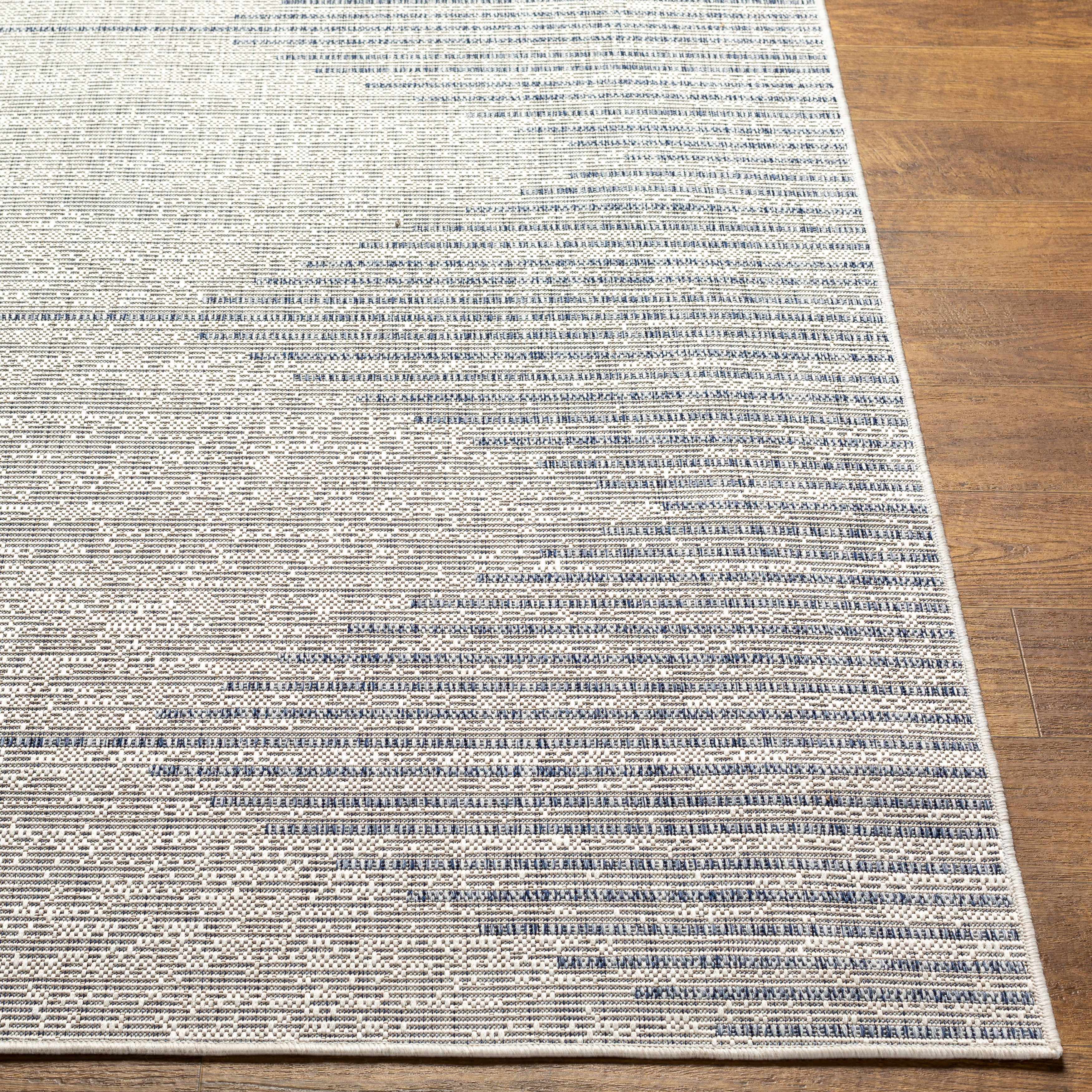 Stephan Gray & Blue Outdoor Rug - Image 7