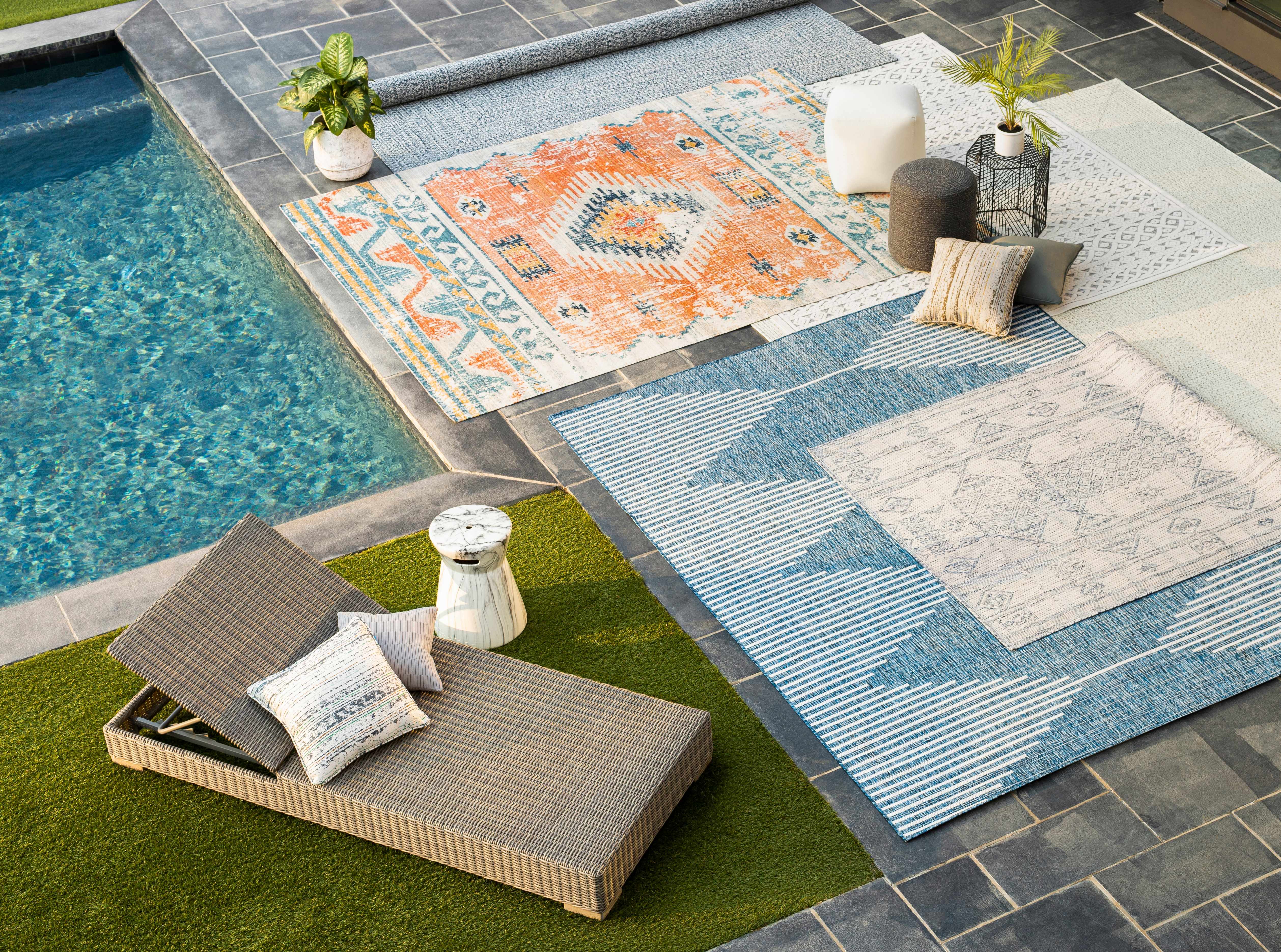 Stephan Navy Outdoor Rug - Image 15