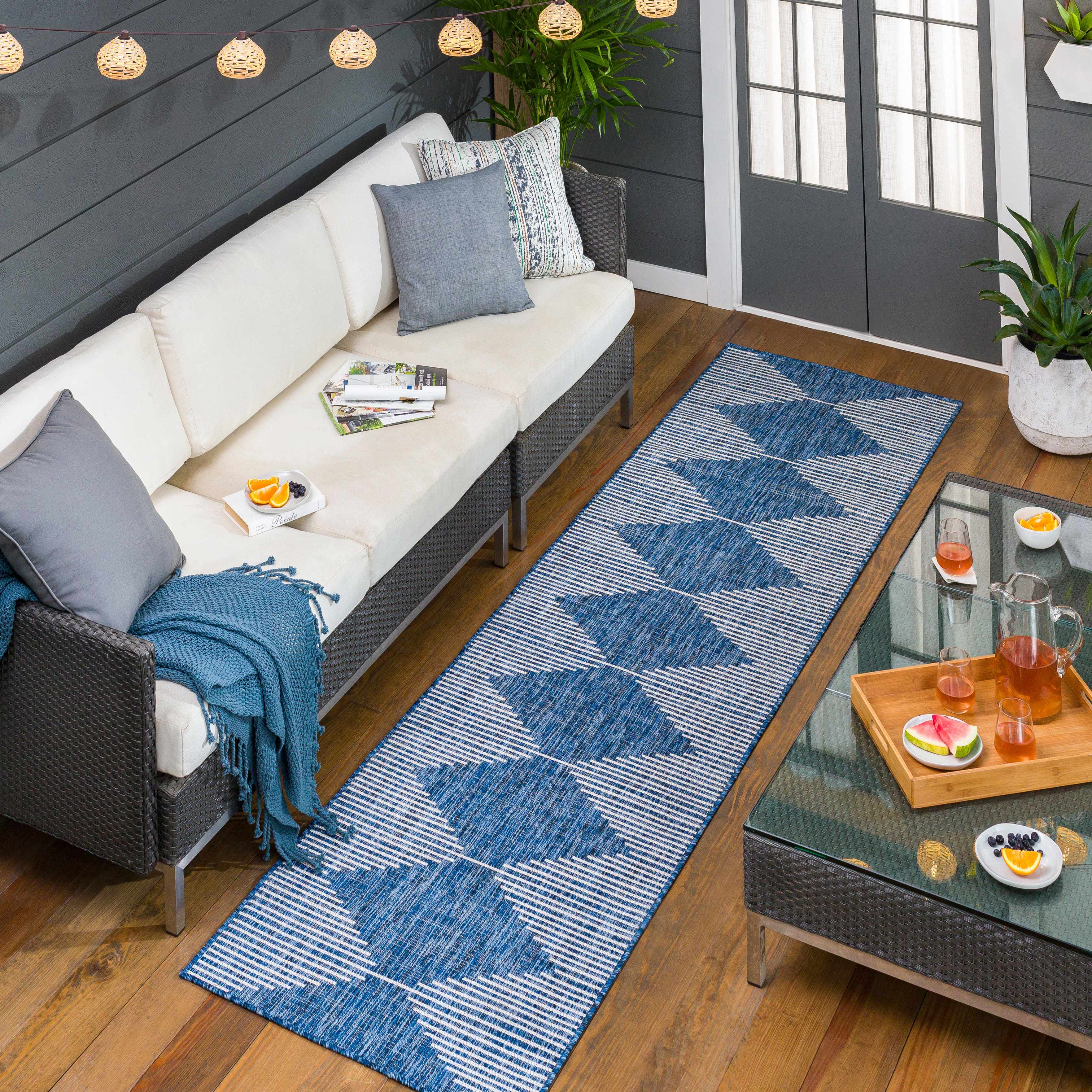 Stephan Navy Outdoor Rug - Image 16