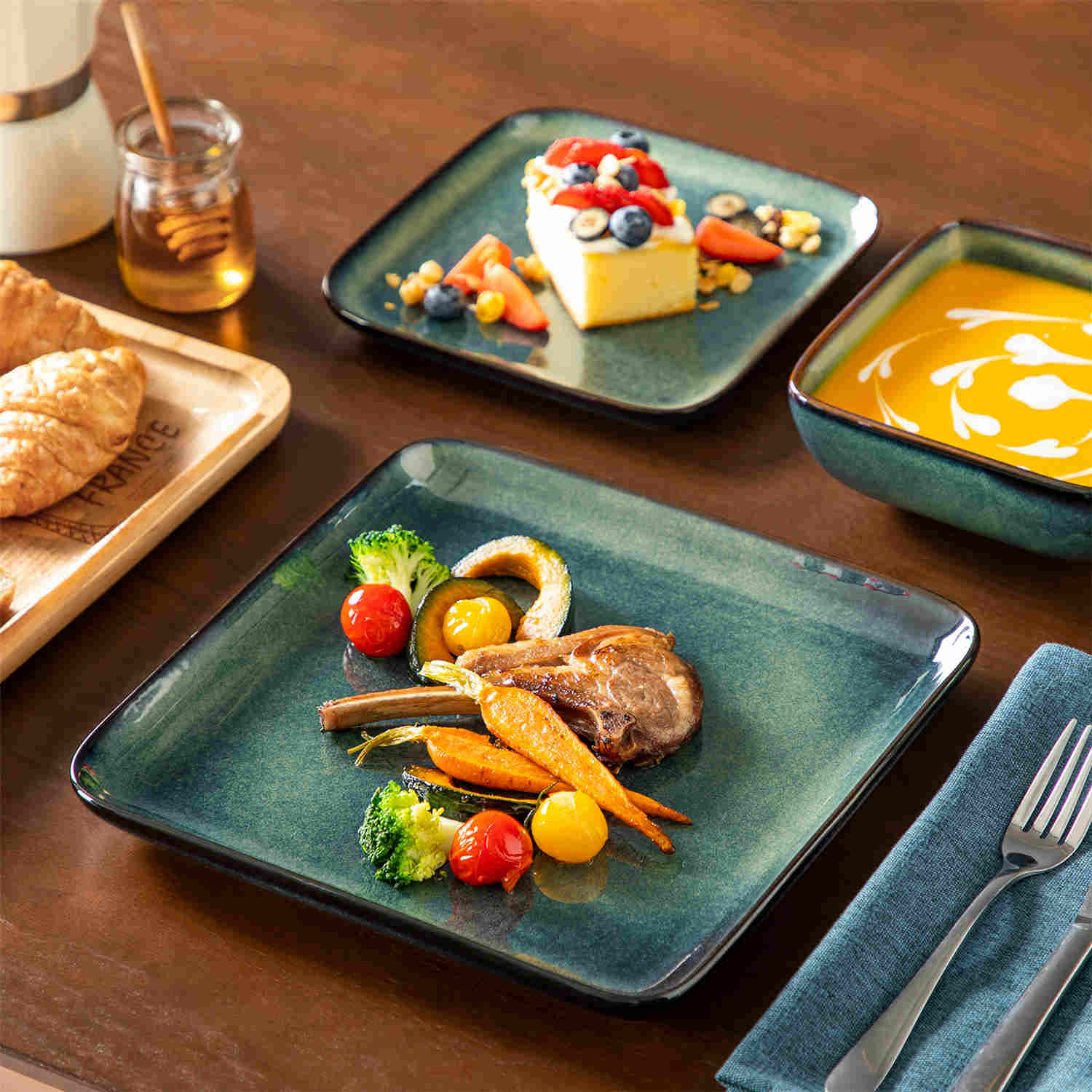 Stern 12 Piece Dinnerware Set - Image 12