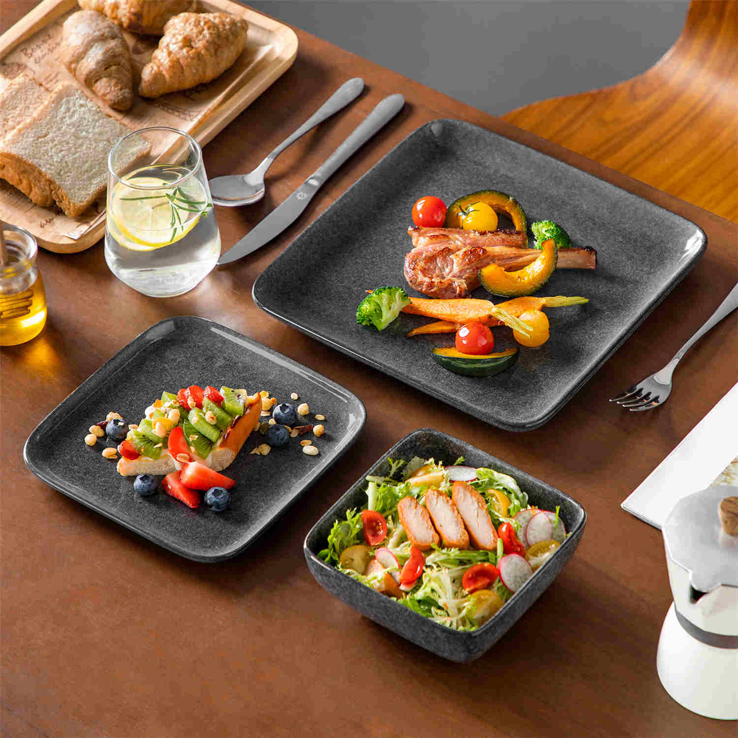 Stern 12 Piece Dinnerware Set - Image 18