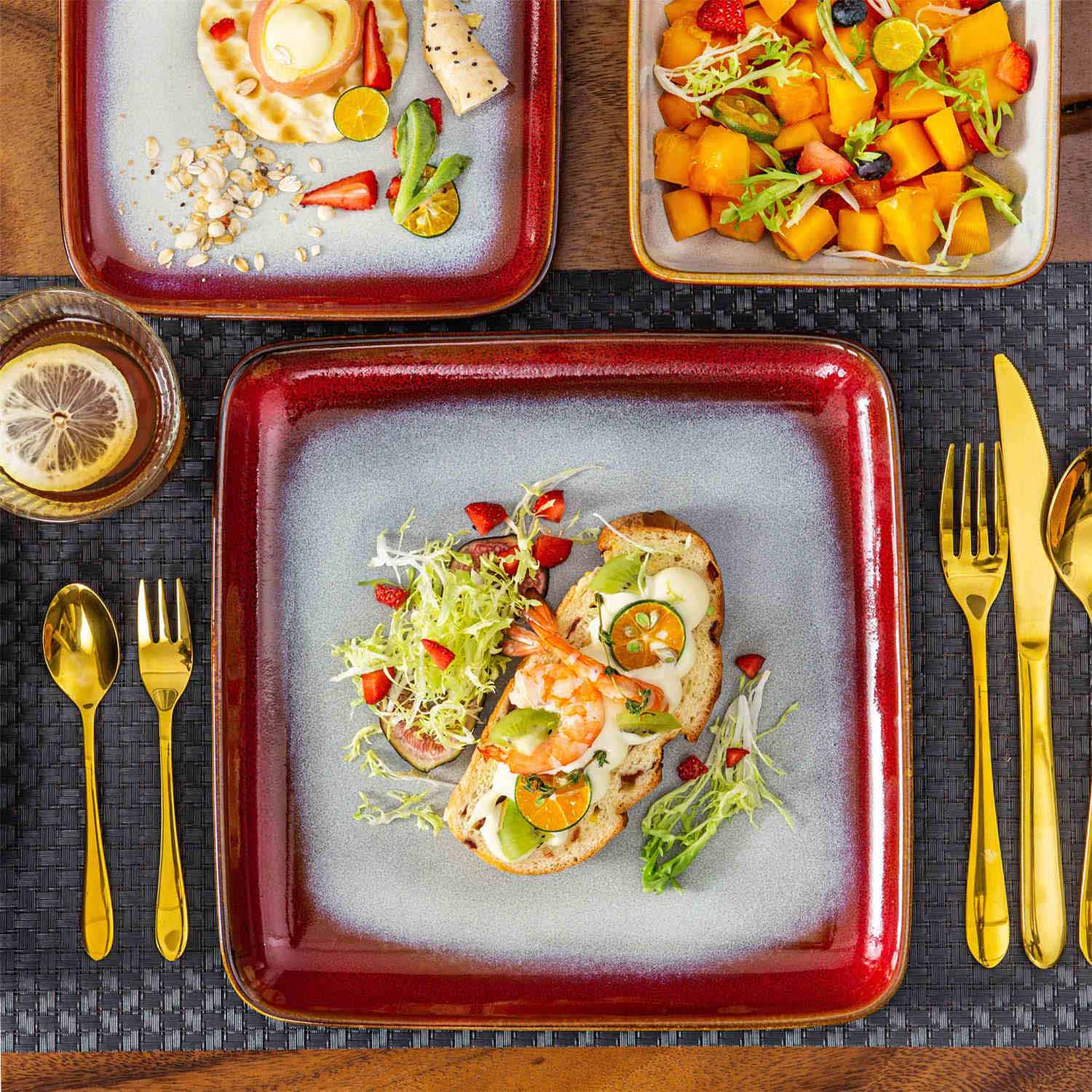 Stern 16 Piece Dinnerware Set - Image 17
