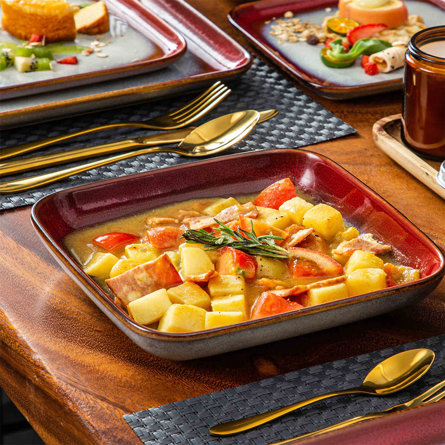 Stern 16 Piece Dinnerware Set - Image 19