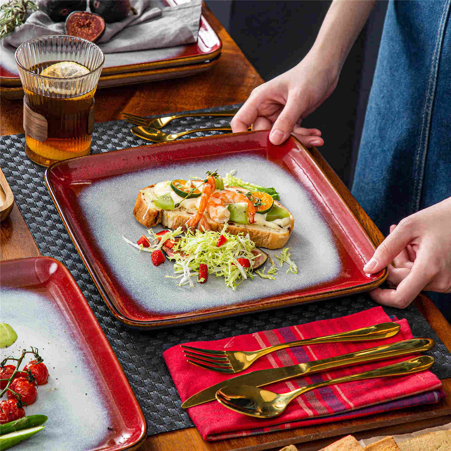 Stern Dinner Plates Set of 4 - Image 18