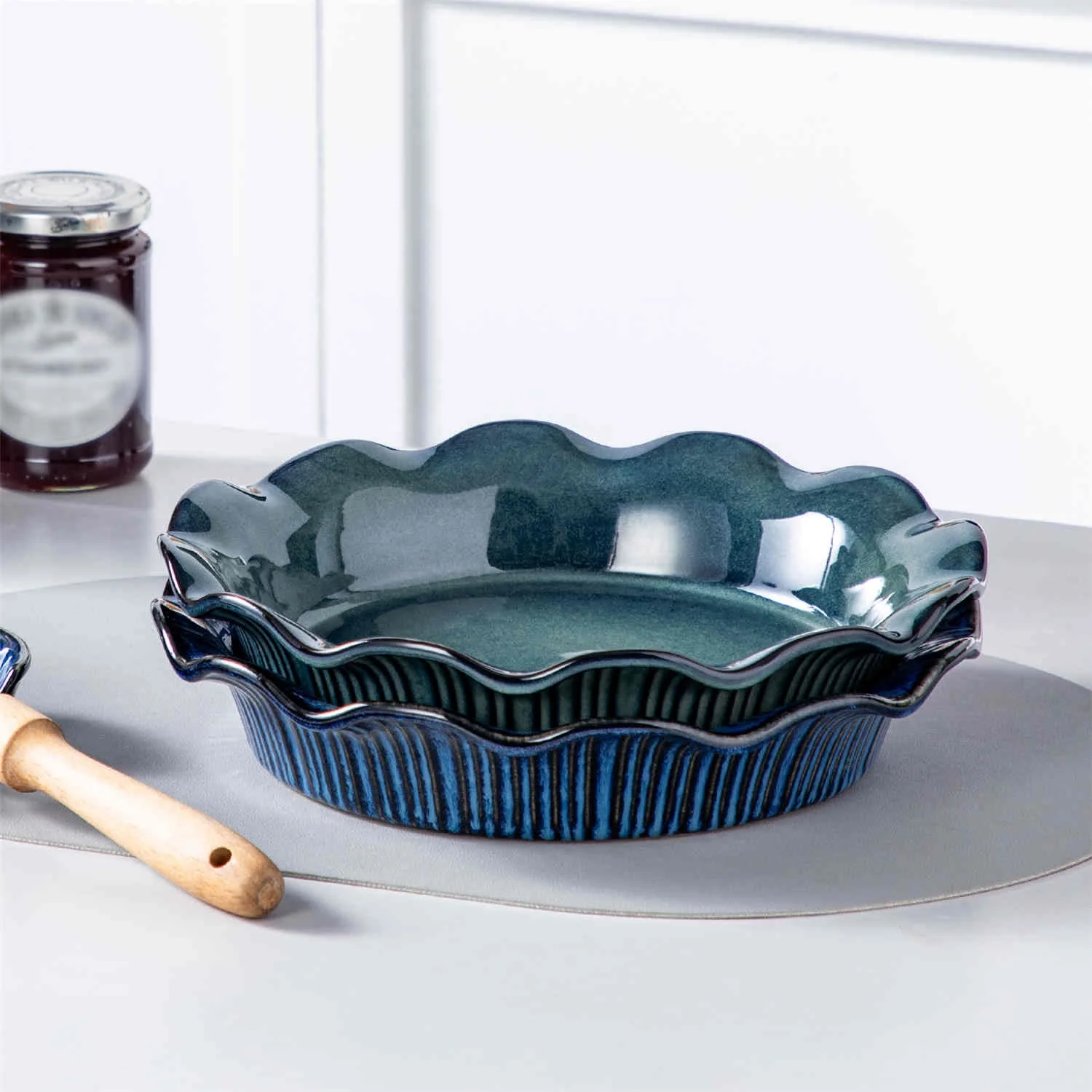 Stern Fluted Pie Pan - Image 11