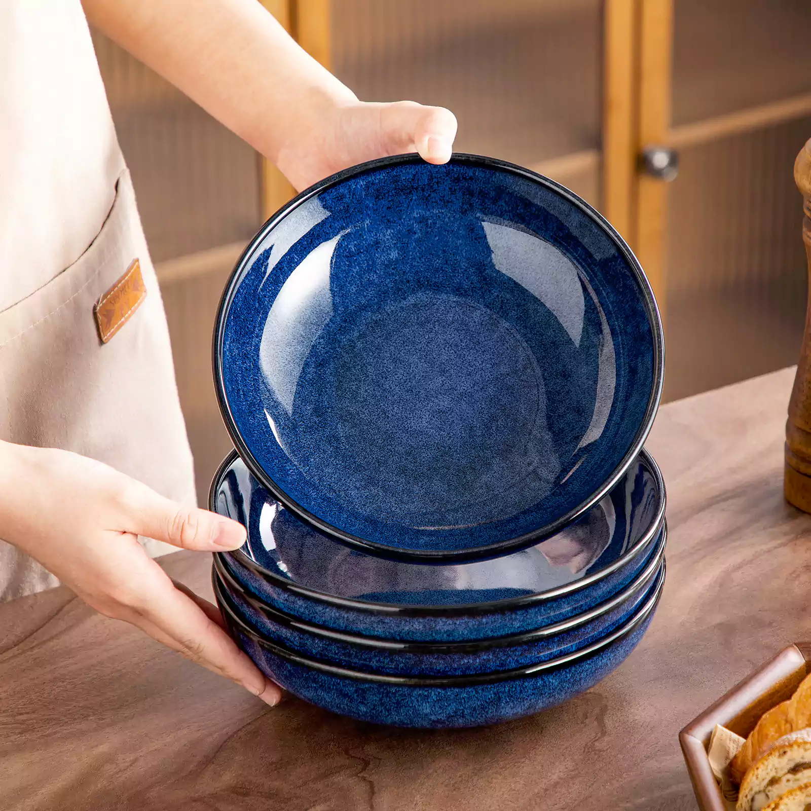 Stern Pasta Bowls Set of 4 - Image 6