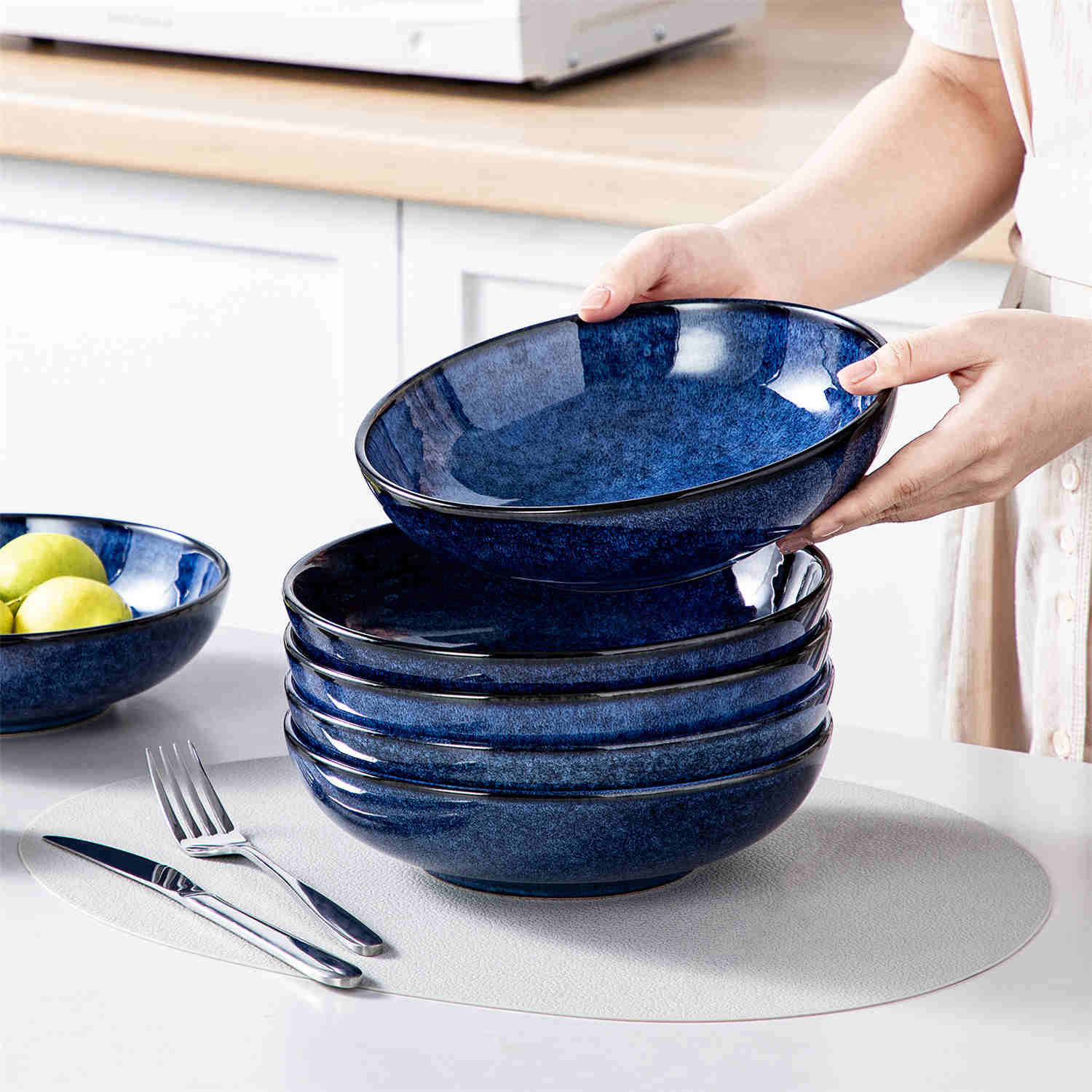 Stern Pasta Bowls Set of 6 - Image 4