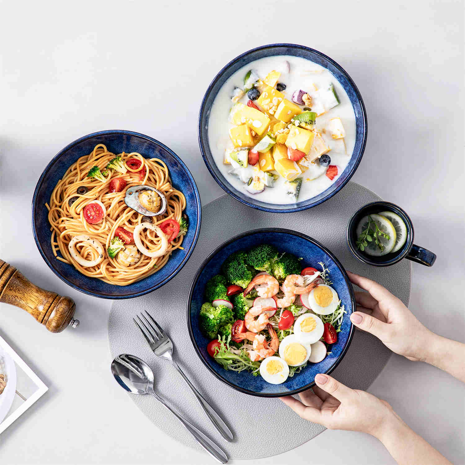 Stern Pasta Bowls Set of 6 - Image 7